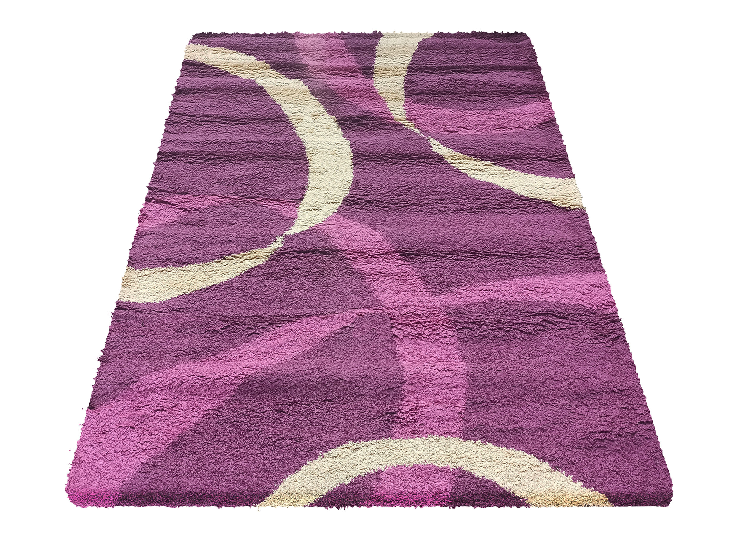 Dywan Nowoczesny Shaggy Long 0058-LC - wielokolorowy