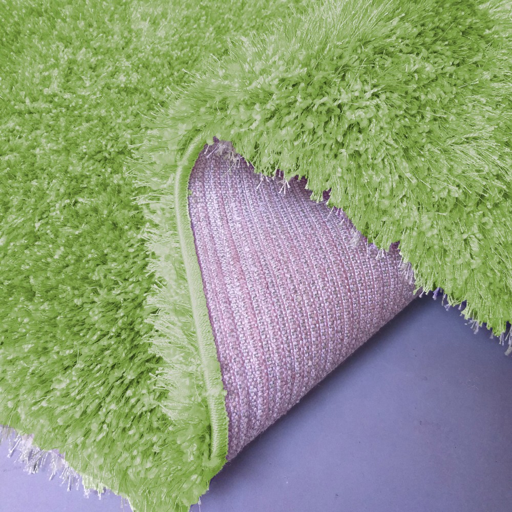 Dywan Nowoczesny Ovo Typu Shaggy - Zielony