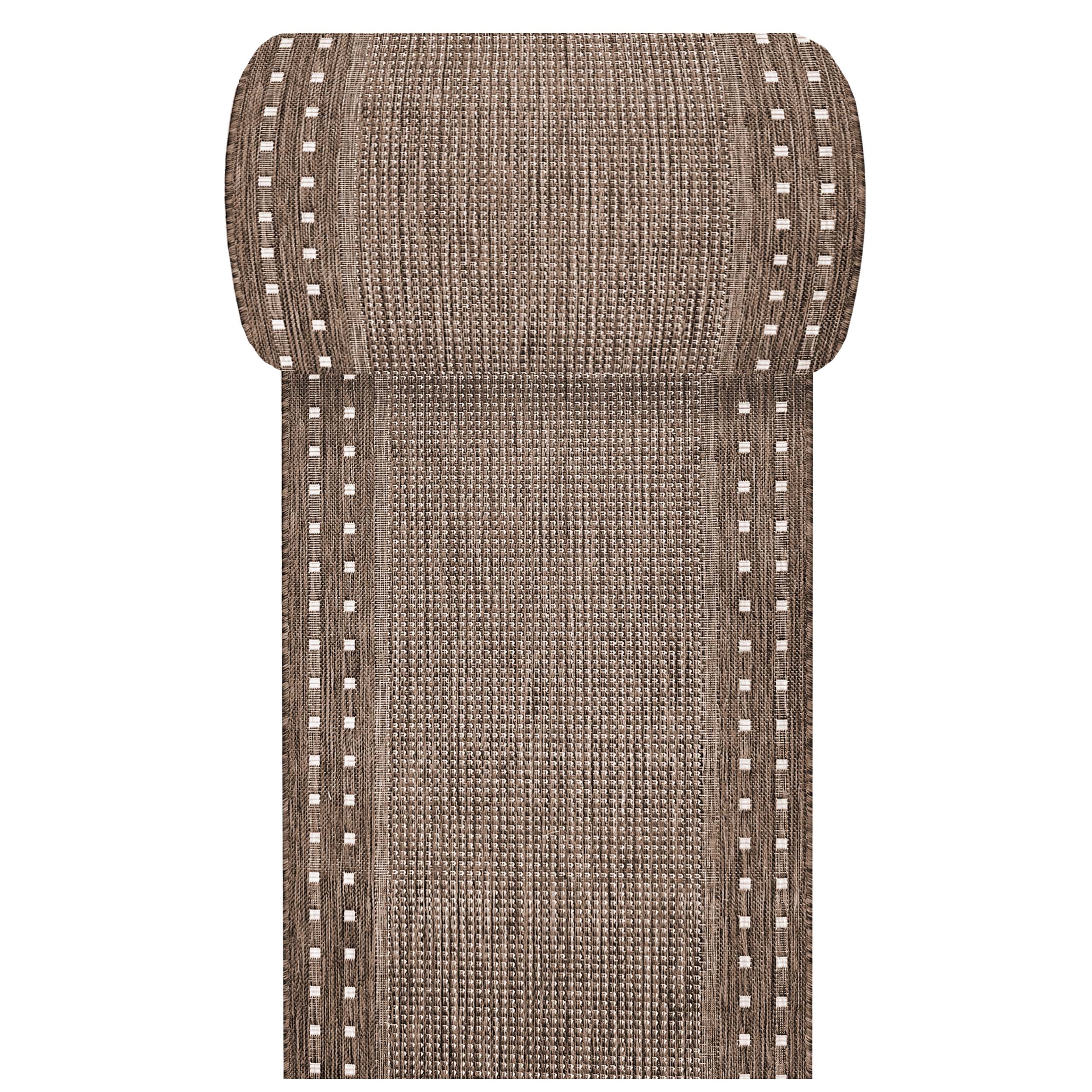 Chodnik sznurkowy na metry PATIO  11 brązowy 60 cm Chodnik sznurkowy na metry PATIO  11 brązowy 60 cm
