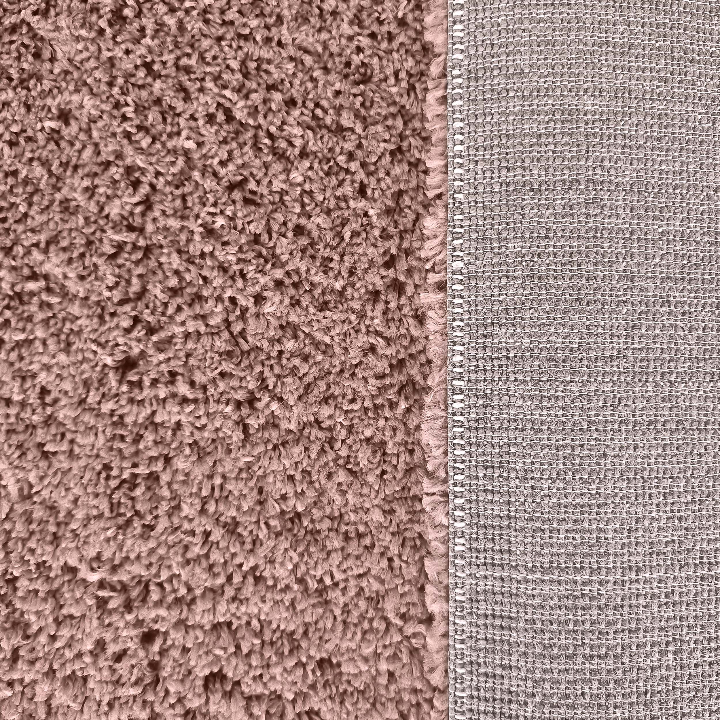 Dywan Nowoczesny Shaggy Santo - Różowy