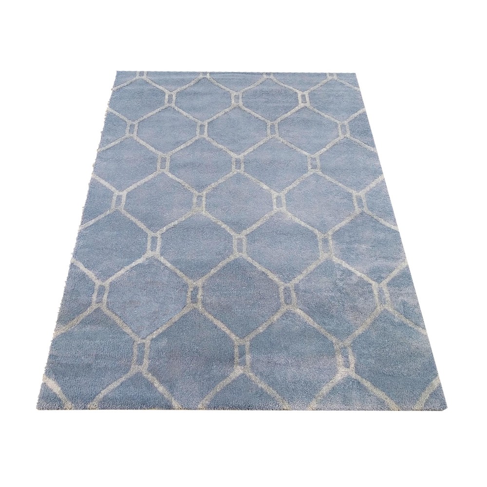 Dywan Nowoczesny Shaggy Cosy Balta 08 - Do Łączenia - Niebieski