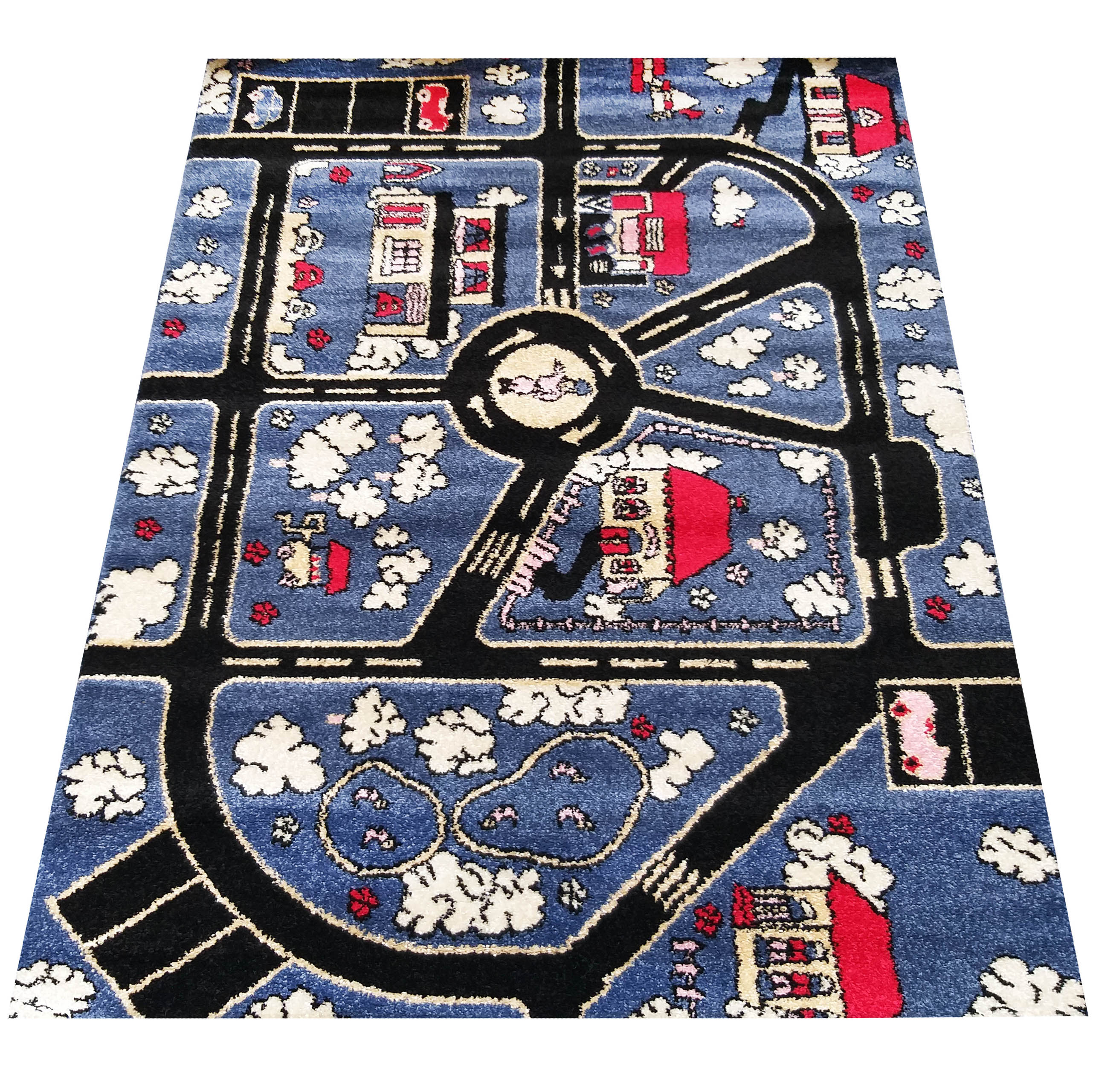 Dywan dziecięcy Smyk 02152A - uliczki