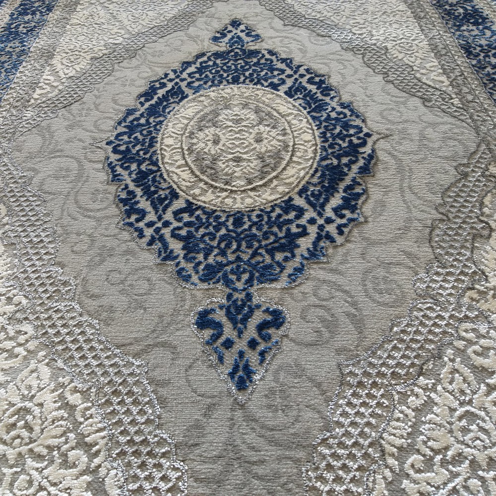 Dywan Ekskluzywny Angora 01 - Szaro - Niebieski Dywan Ekskluzywny Angora 01 - Szaro - Niebieski