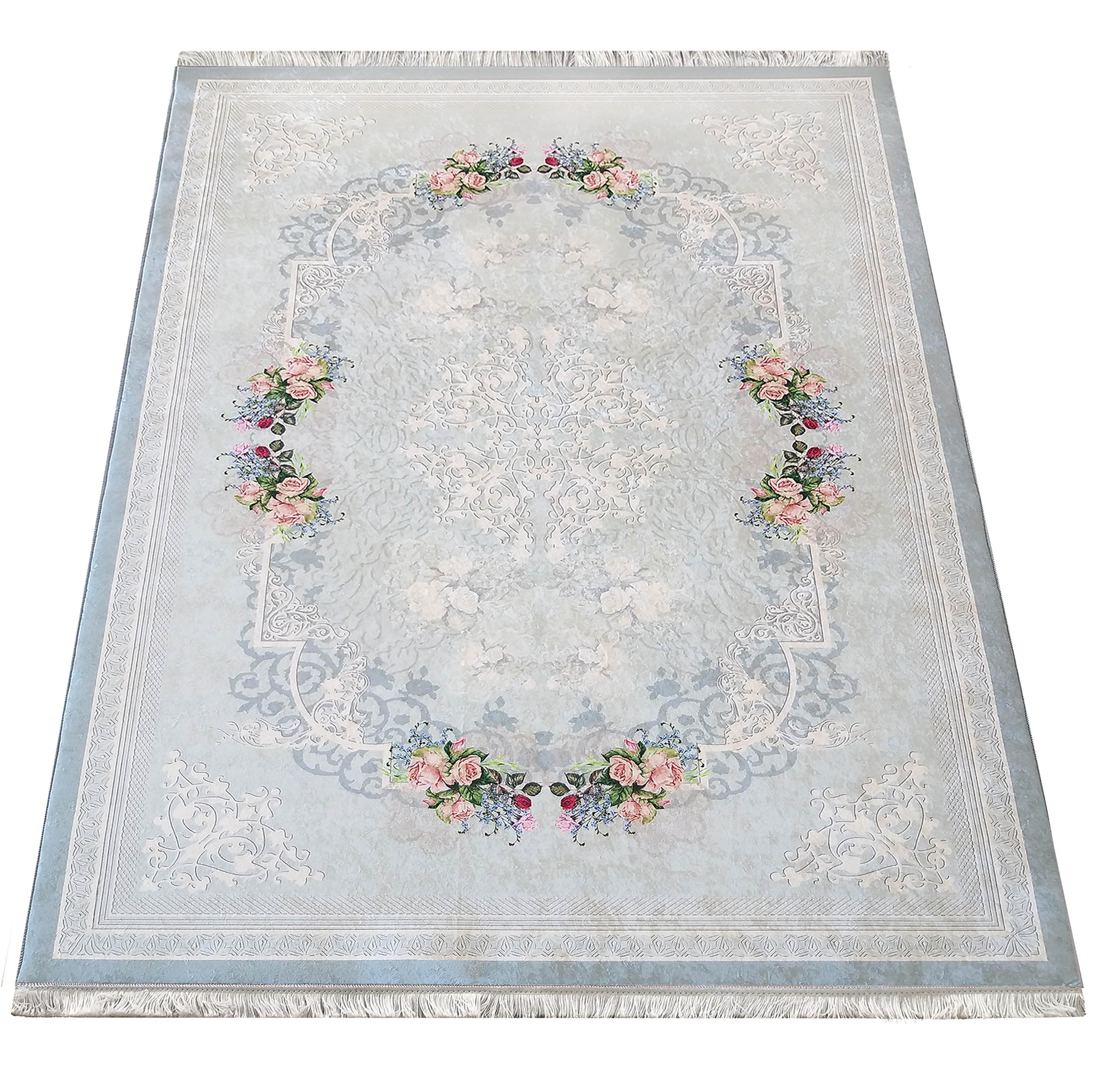 Dywan Antypoślizgowy Nowoczesny Horeca 05 Niebieski