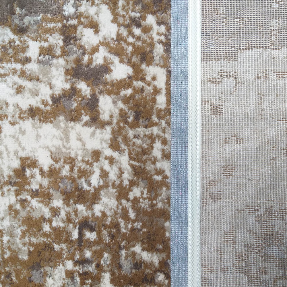 Dywan Nowoczesny Milas Shrink PRL 01B KK - Beżowo - Brązowy Dywan Nowoczesny Milas Shrink PRL 01B KK - Beżowo - Brązowy