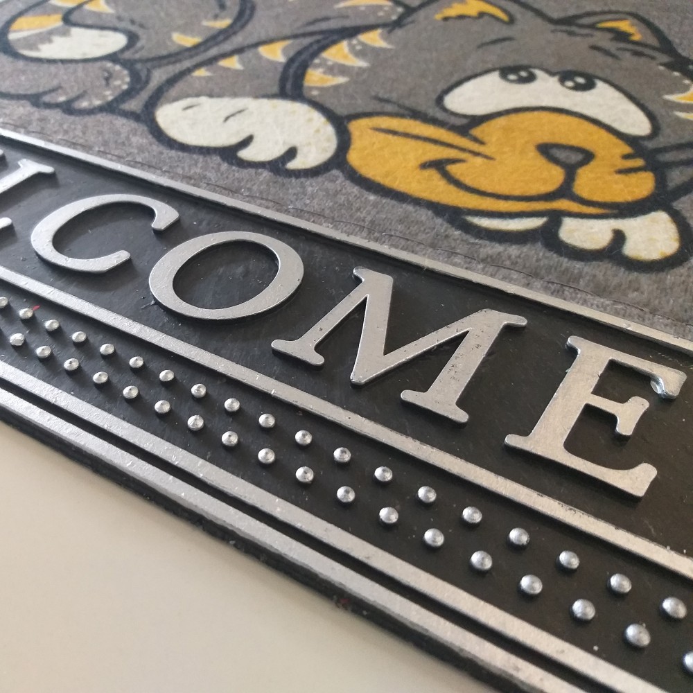 Wycieraczka Przed Drzwi Kot 40x70