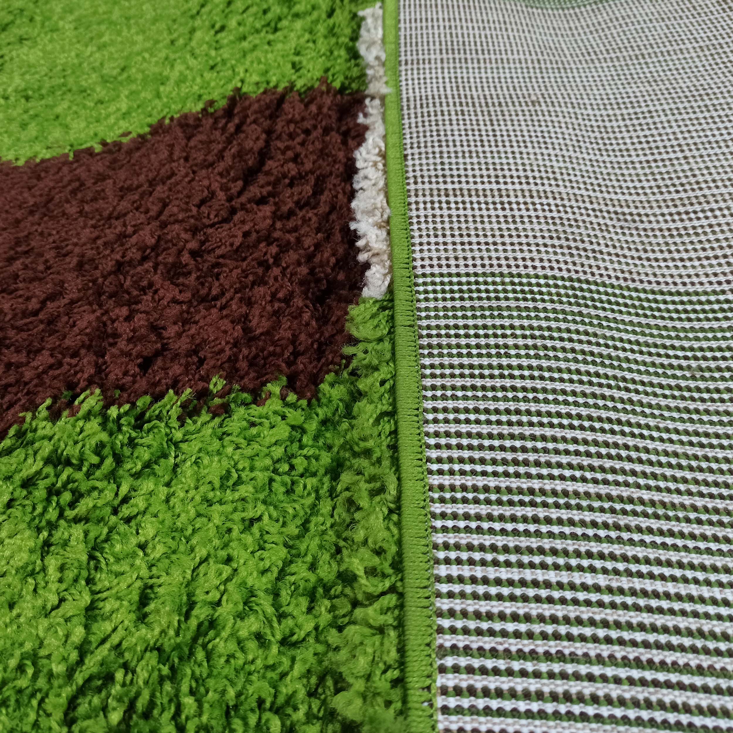 Dywan Nowoczesny Shaggy Long 00084A-GN - wielokolorowy Dywan Nowoczesny Shaggy Long 00084A-GN - wielokolorowy