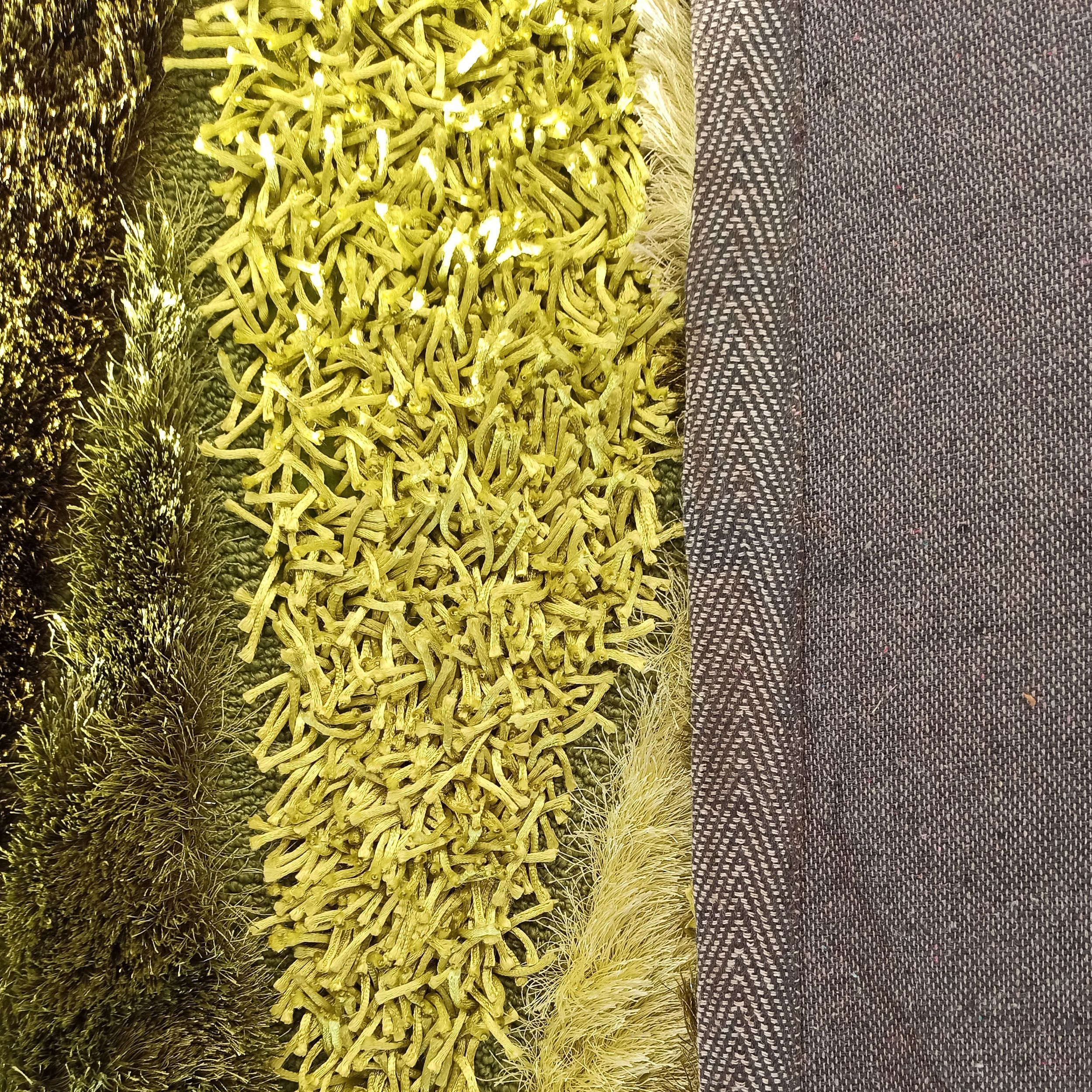 Dywan Nowoczesny Ovo Typu Shaggy 08056 Zielony