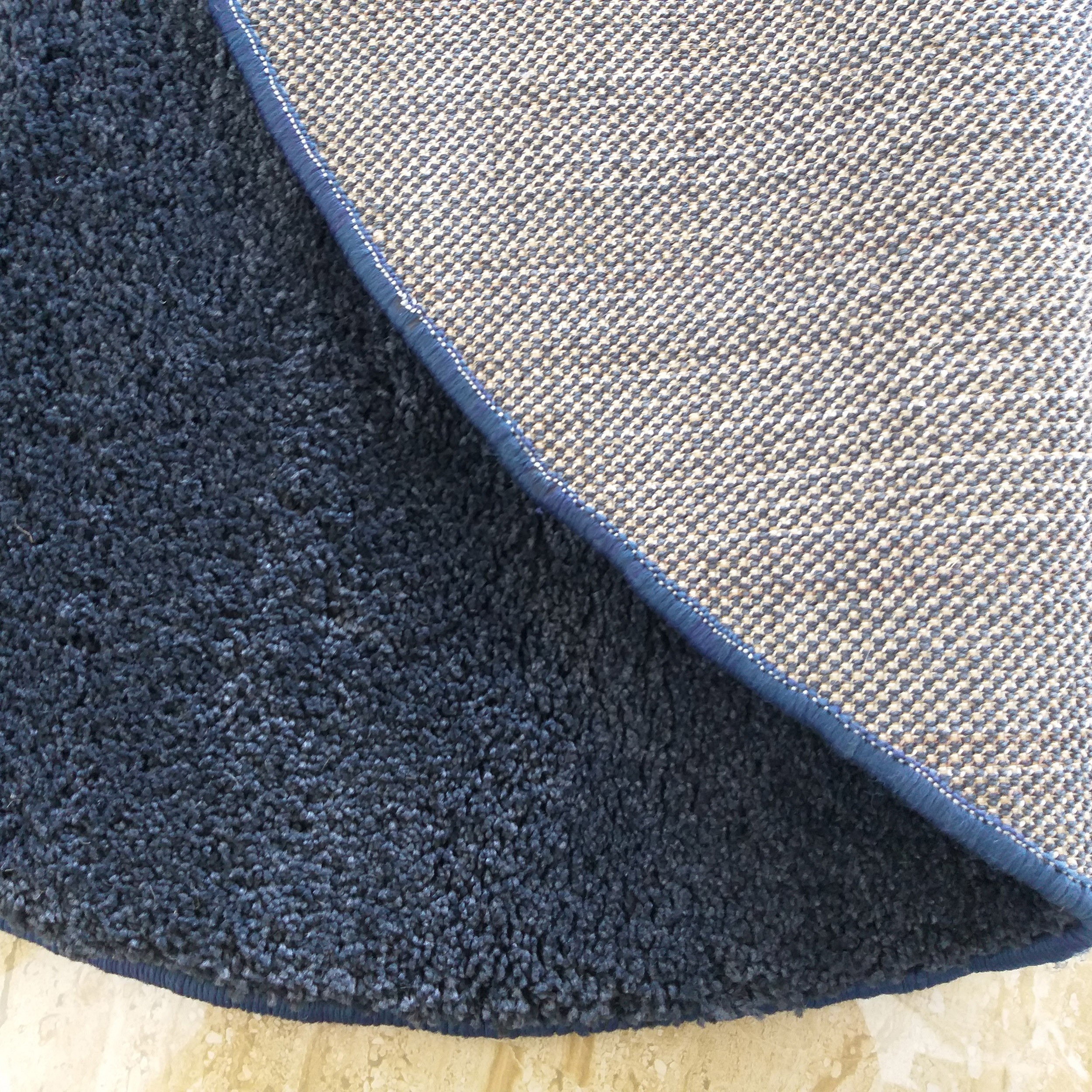 Dywan Nowoczesny Shaggy Cosy Balta Koło 01 - Niebieski