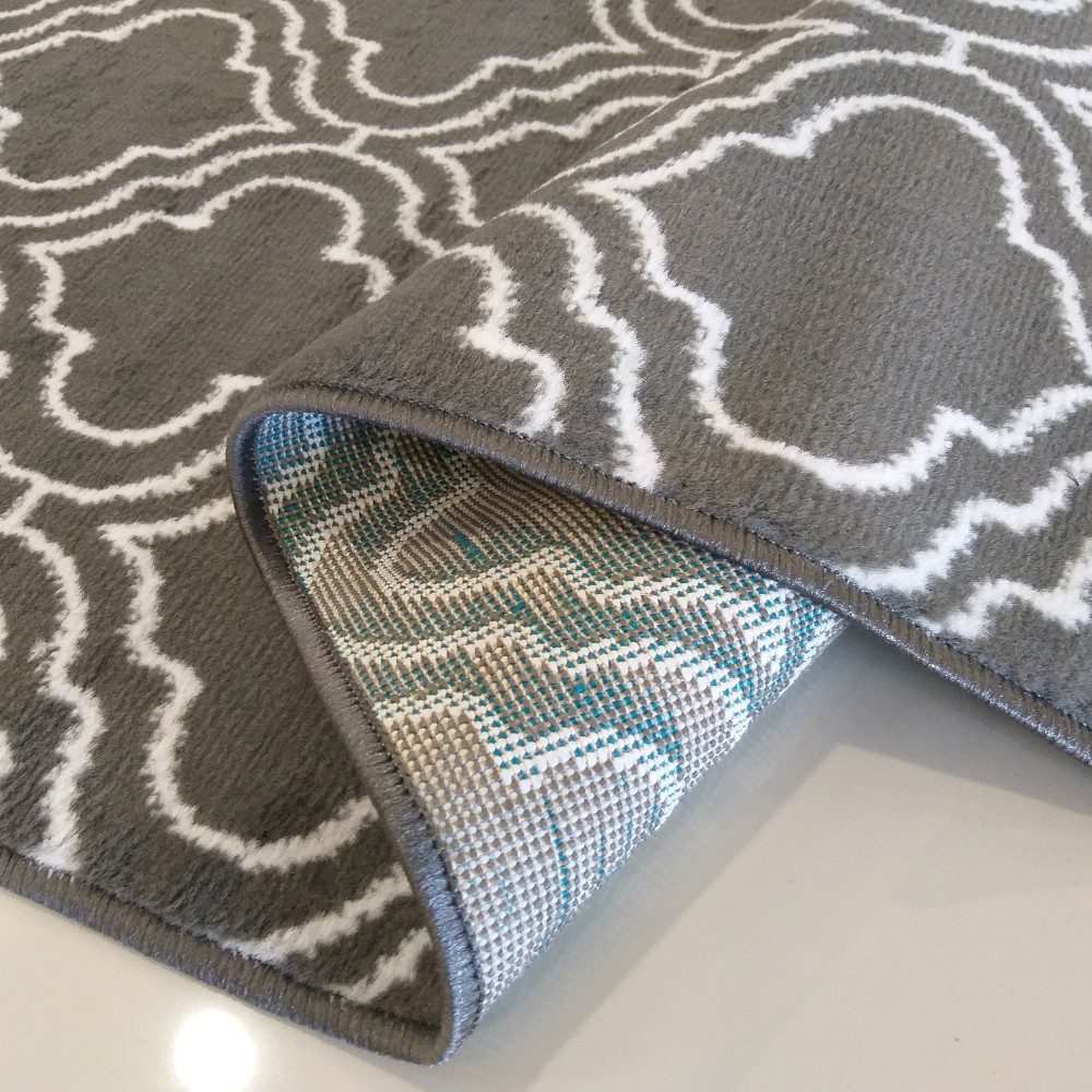 Dywan Nowoczesny Soho 01 - Szaro- biały