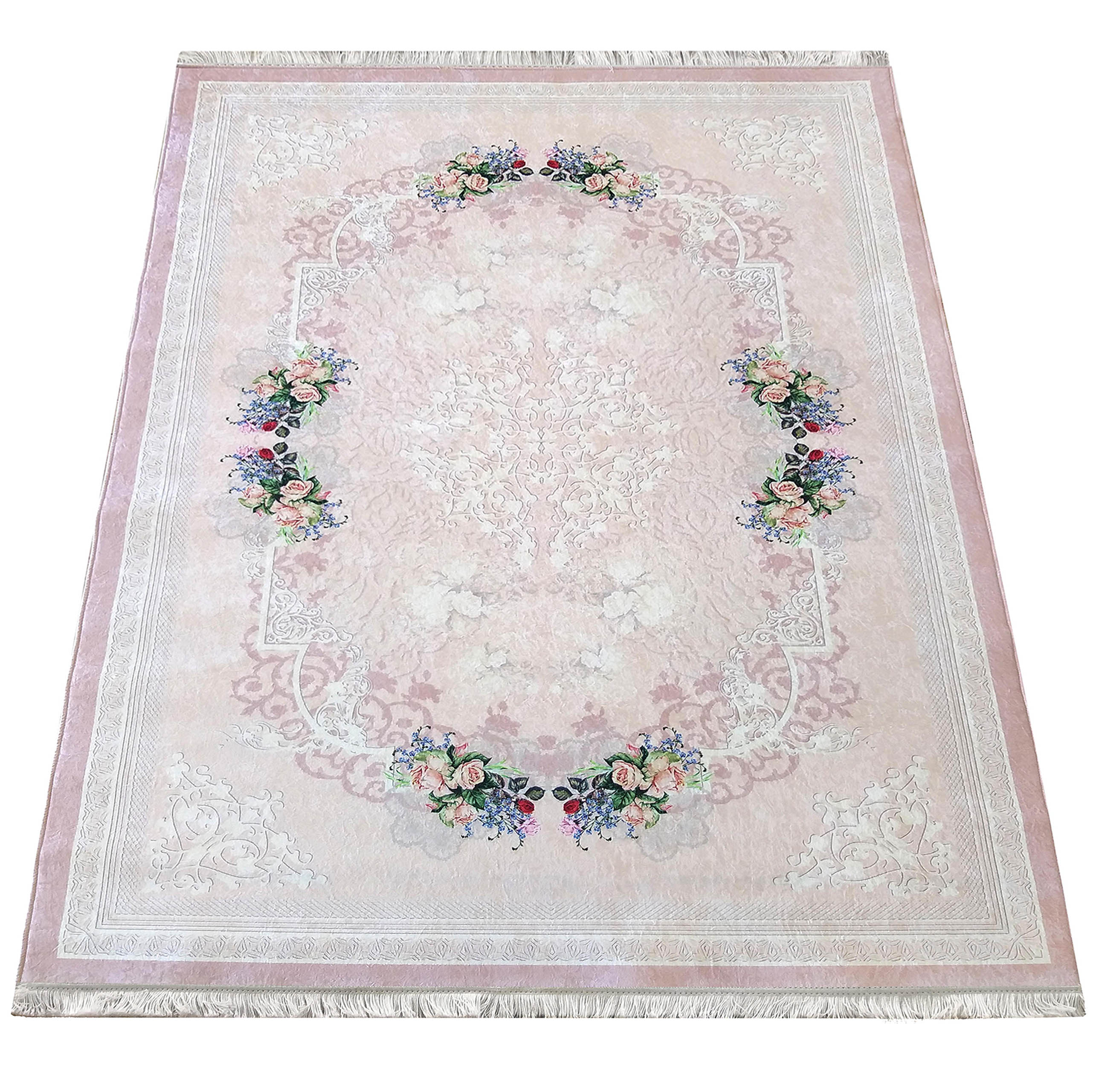 Dywan Antypoślizgowy Nowoczesny Horeca New 105 - Pudrowy Róż Dywan Antypoślizgowy Nowoczesny Horeca New 105 - Pudrowy Róż