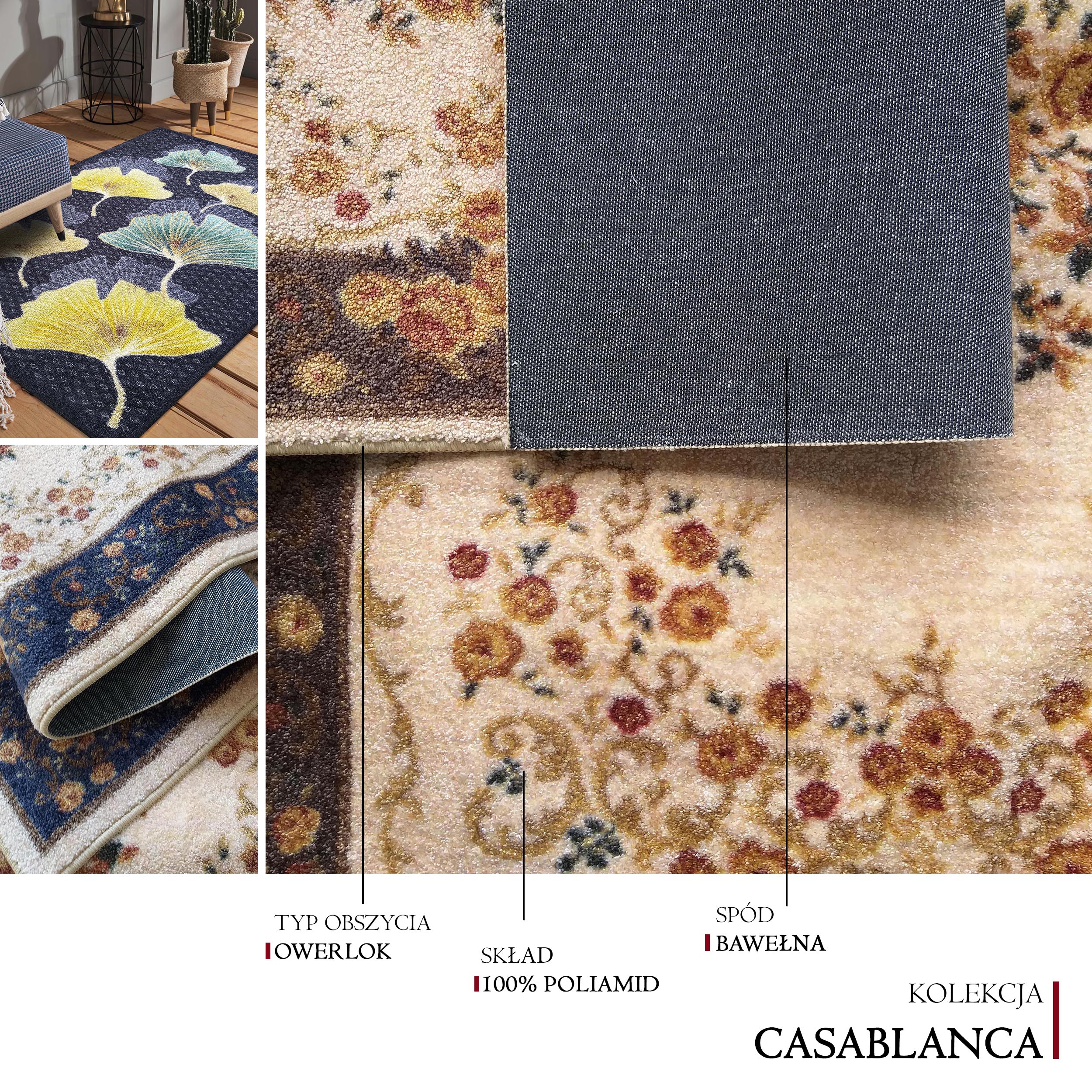 Dywan Nowoczesny Casablanca 10 Wielokolorowy Dywan Nowoczesny Casablanca 10 Wielokolorowy