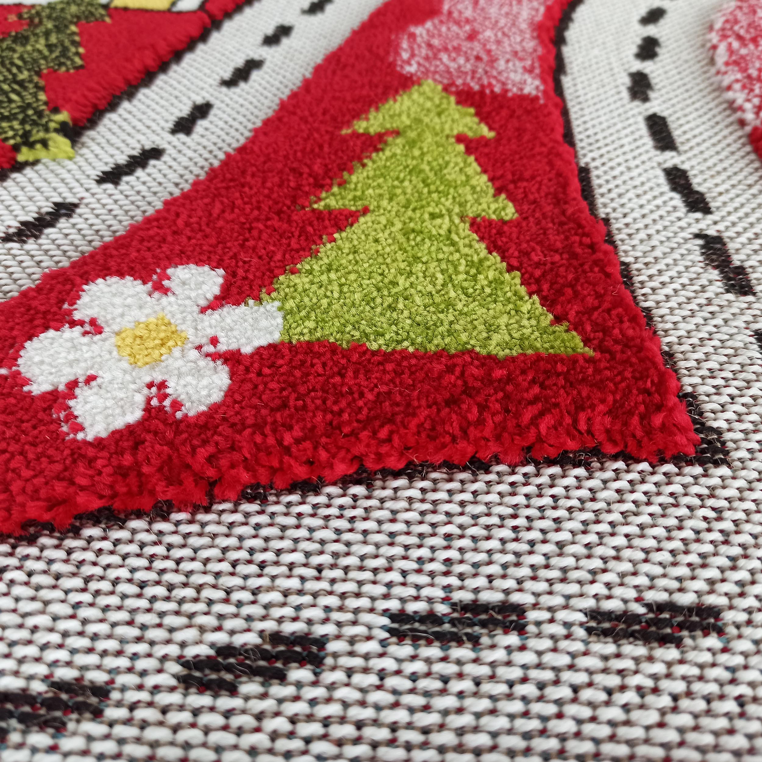 Dywan Sensoryczny Dla Dzieci COLOR KIDS 02 - Czerwony Dywan Sensoryczny Dla Dzieci COLOR KIDS 02 - Czerwony