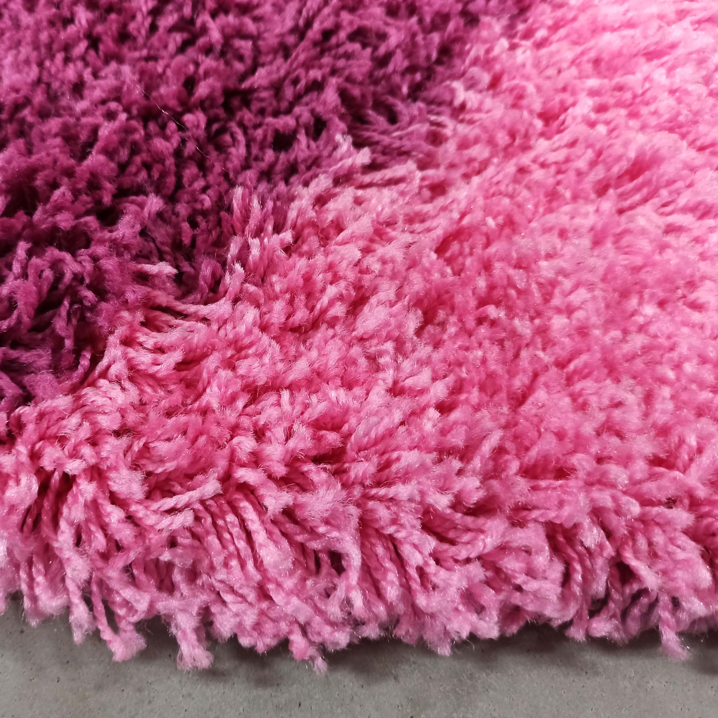 Dywan Nowoczesny Shaggy Long 00025A-L owalny - wielokolorowy