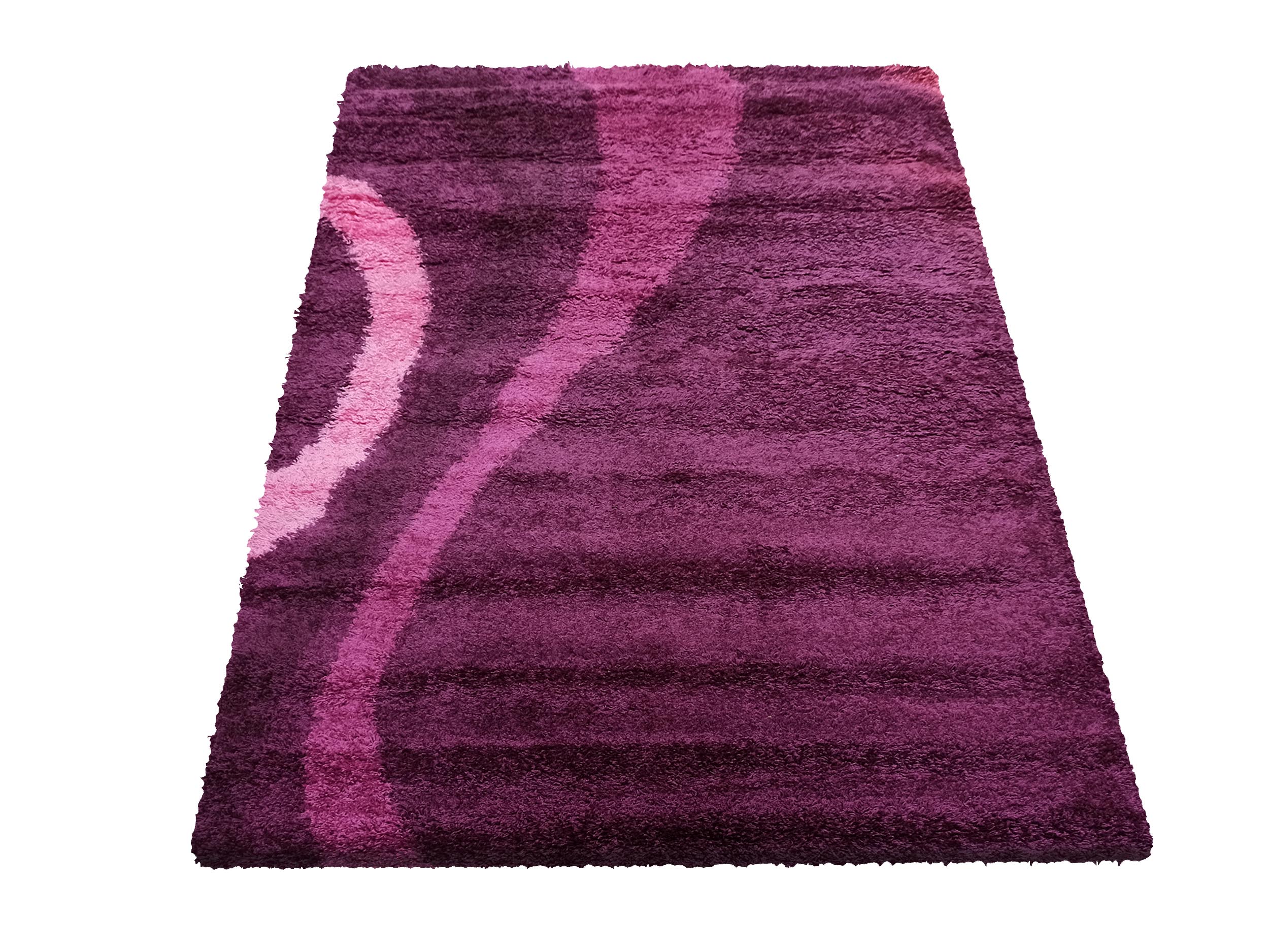 Dywan Nowoczesny Shaggy Long 0026A-MOR - wielokolorowy