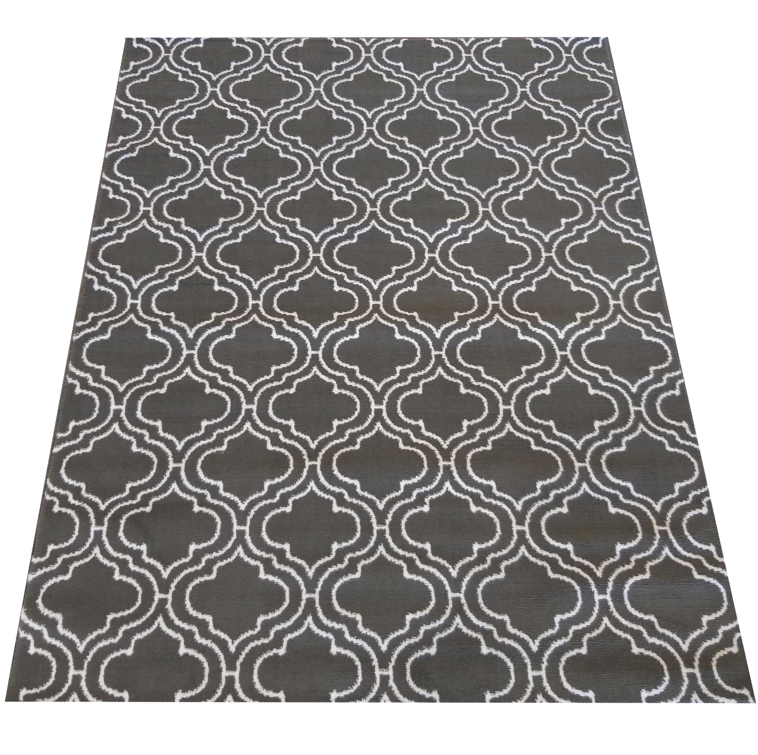 Dywan Nowoczesny Soho 01 - Szaro- biały