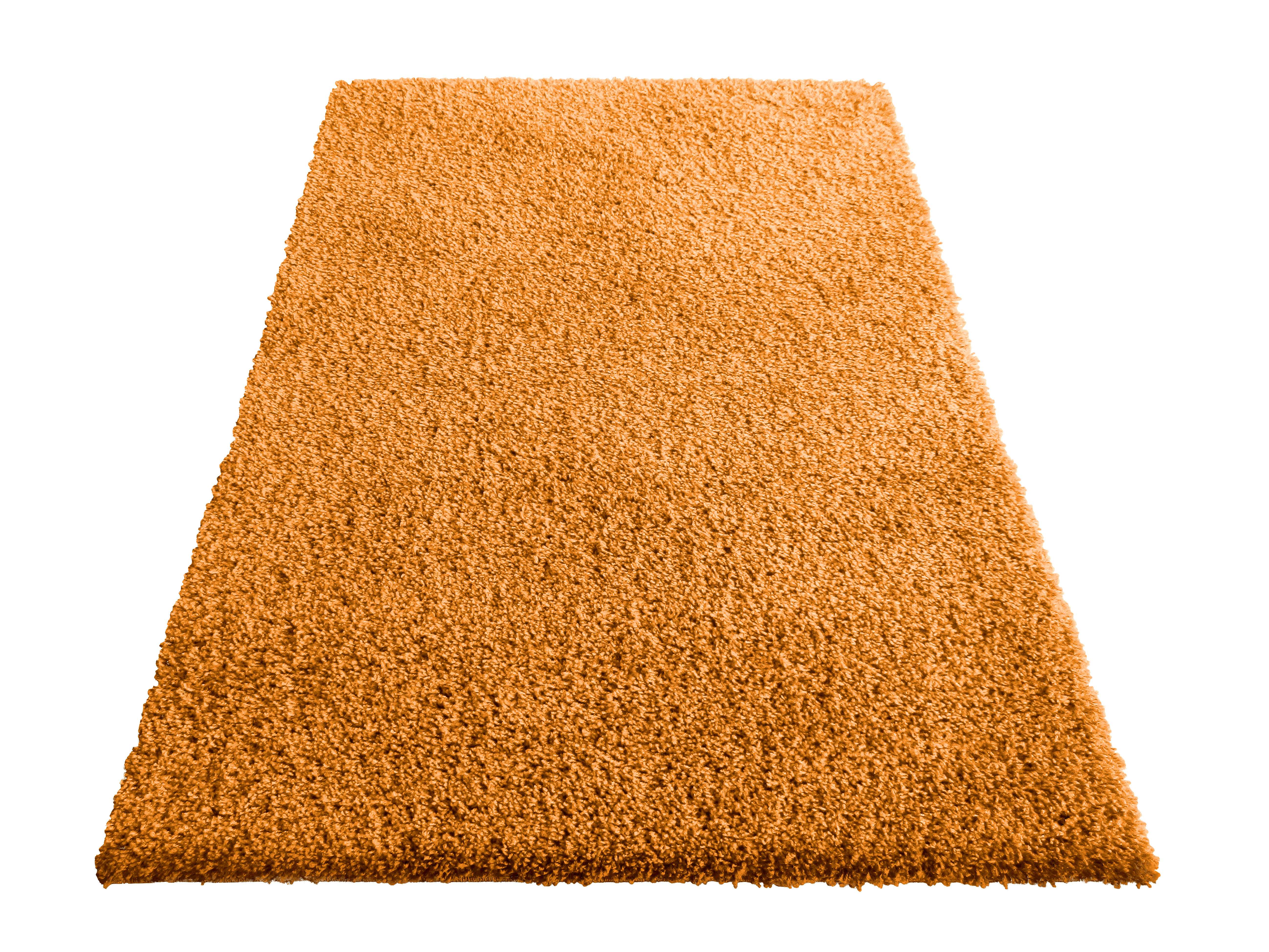 Dywan Nowoczesny Shaggy Long - pomarańczowy