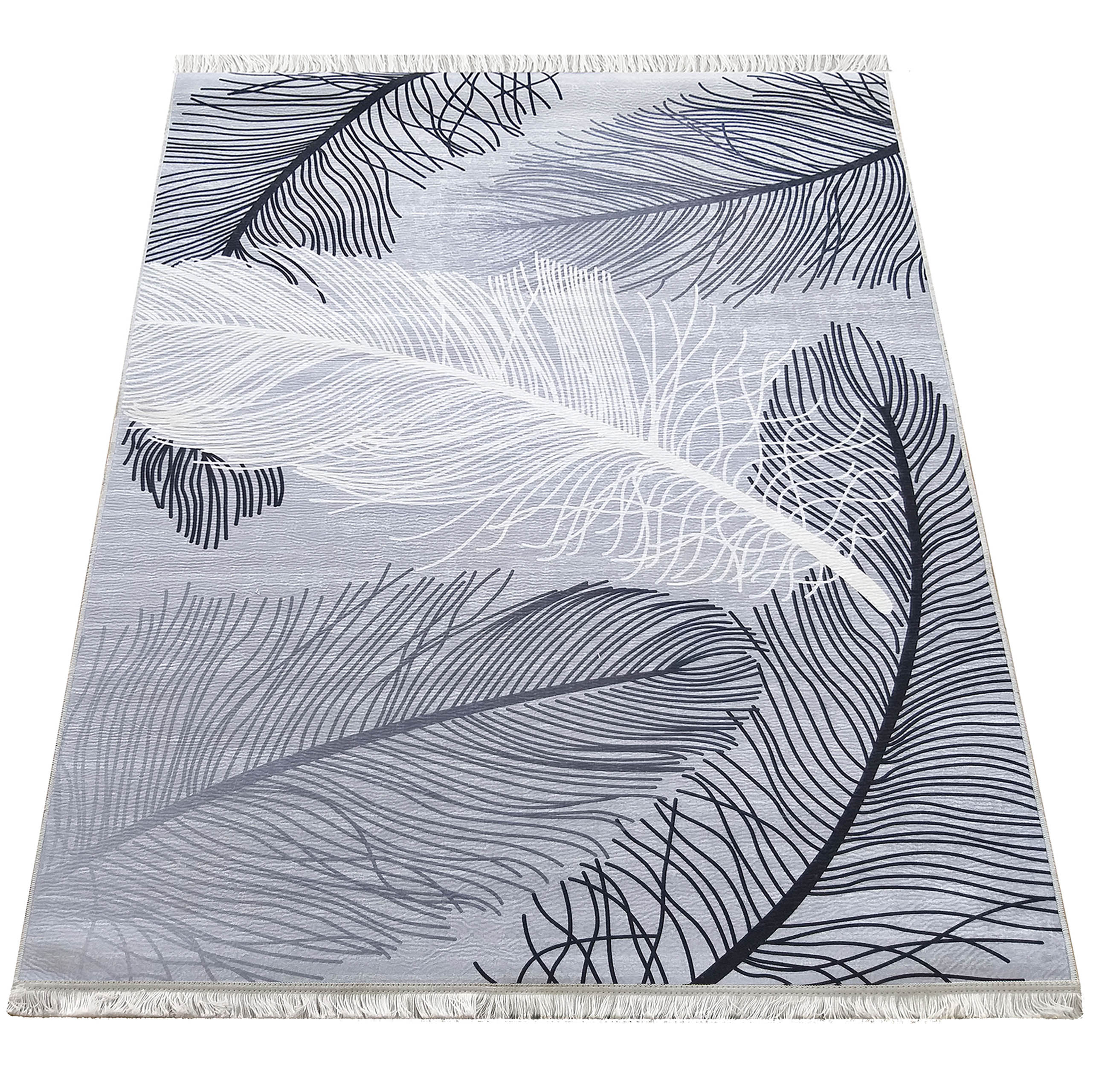 Dywan Antypoślizgowy Nowoczesny Horeca 07 Piórka