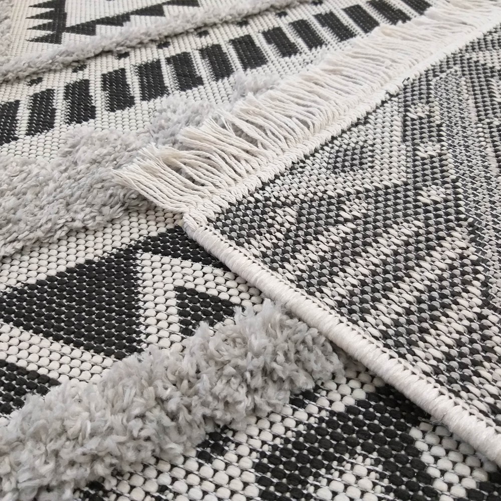 Dywan Sznurkowy OUTDOOR DELI 01 Szary