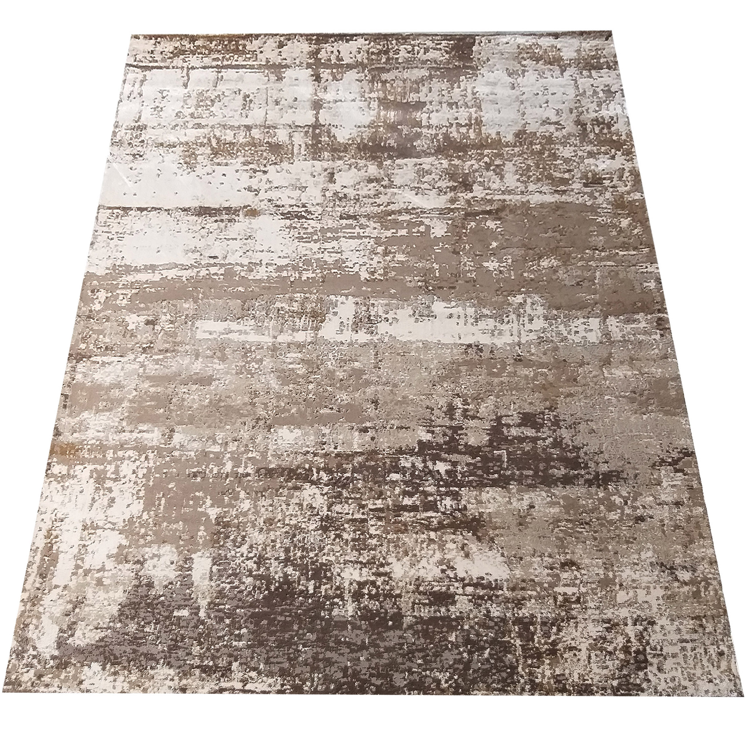 Dywan Nowoczesny Milas Shrink PRL 01B KK - Beżowo - Brązowy Dywan Nowoczesny Milas Shrink PRL 01B KK - Beżowo - Brązowy