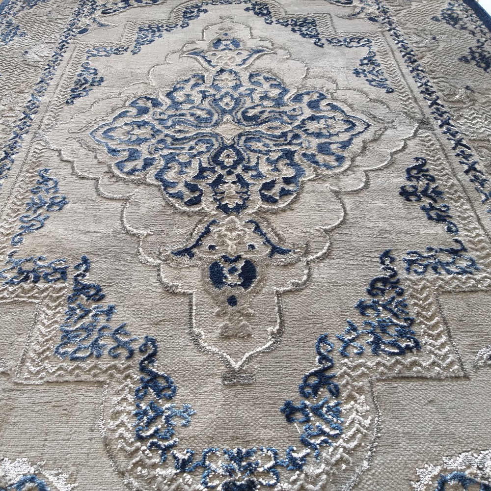 Dywan Ekskluzywny Angora 02 - Szaro - Niebieski Dywan Ekskluzywny Angora 02 - Szaro - Niebieski