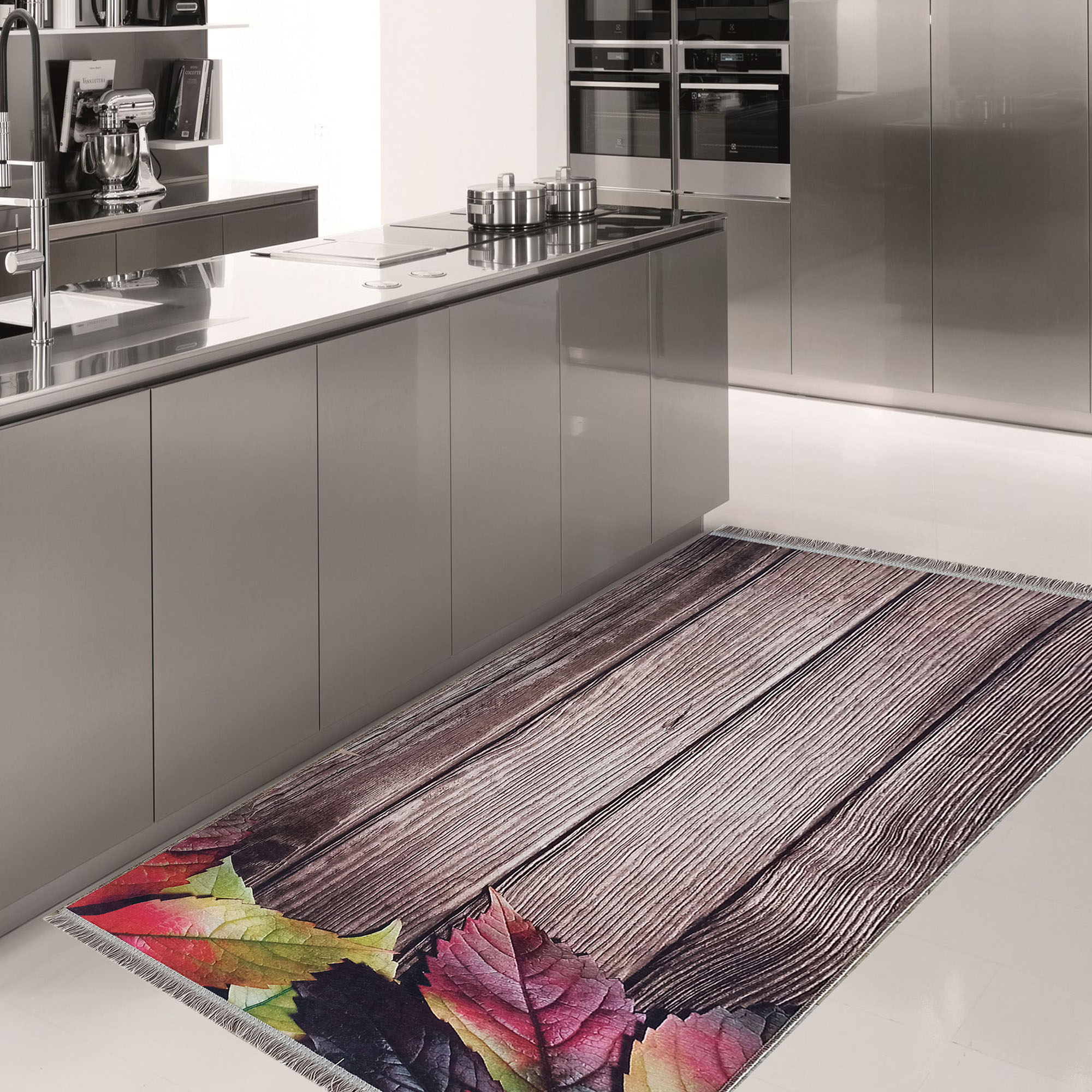 Dywan Antypoślizgowy Nowoczesny Horeca 06N2 Liście