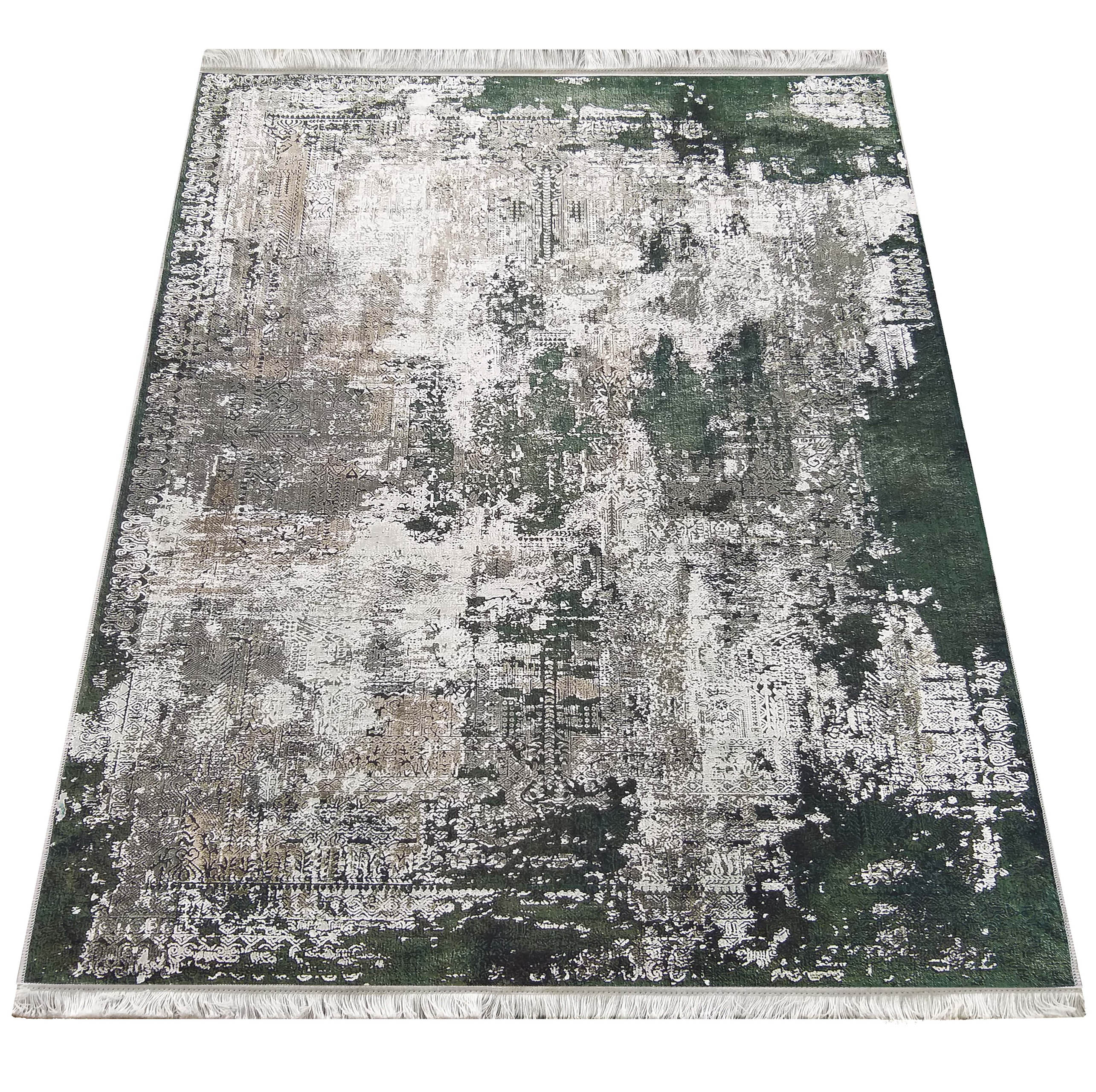 Dywan Antypoślizgowy Nowoczesny Horeca New 123S - Zielony Dywan Antypoślizgowy Nowoczesny Horeca New 123S - Zielony