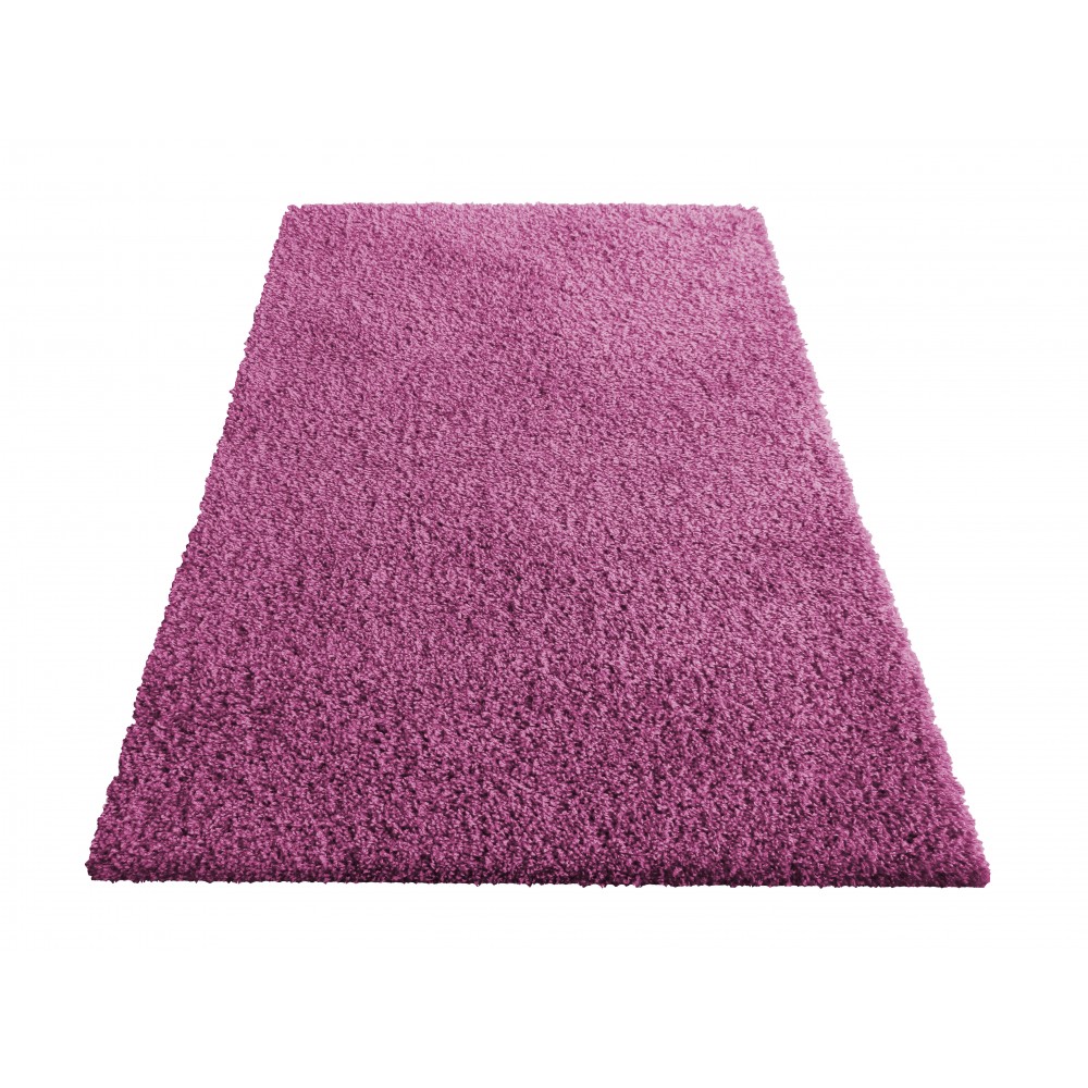 Dywan Nowoczesny Shaggy Long - Fioletowy