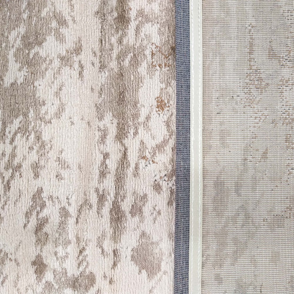 Dywan Nowoczesny Milas Shrink PRL 09B HK - Beżowo - Brązowy