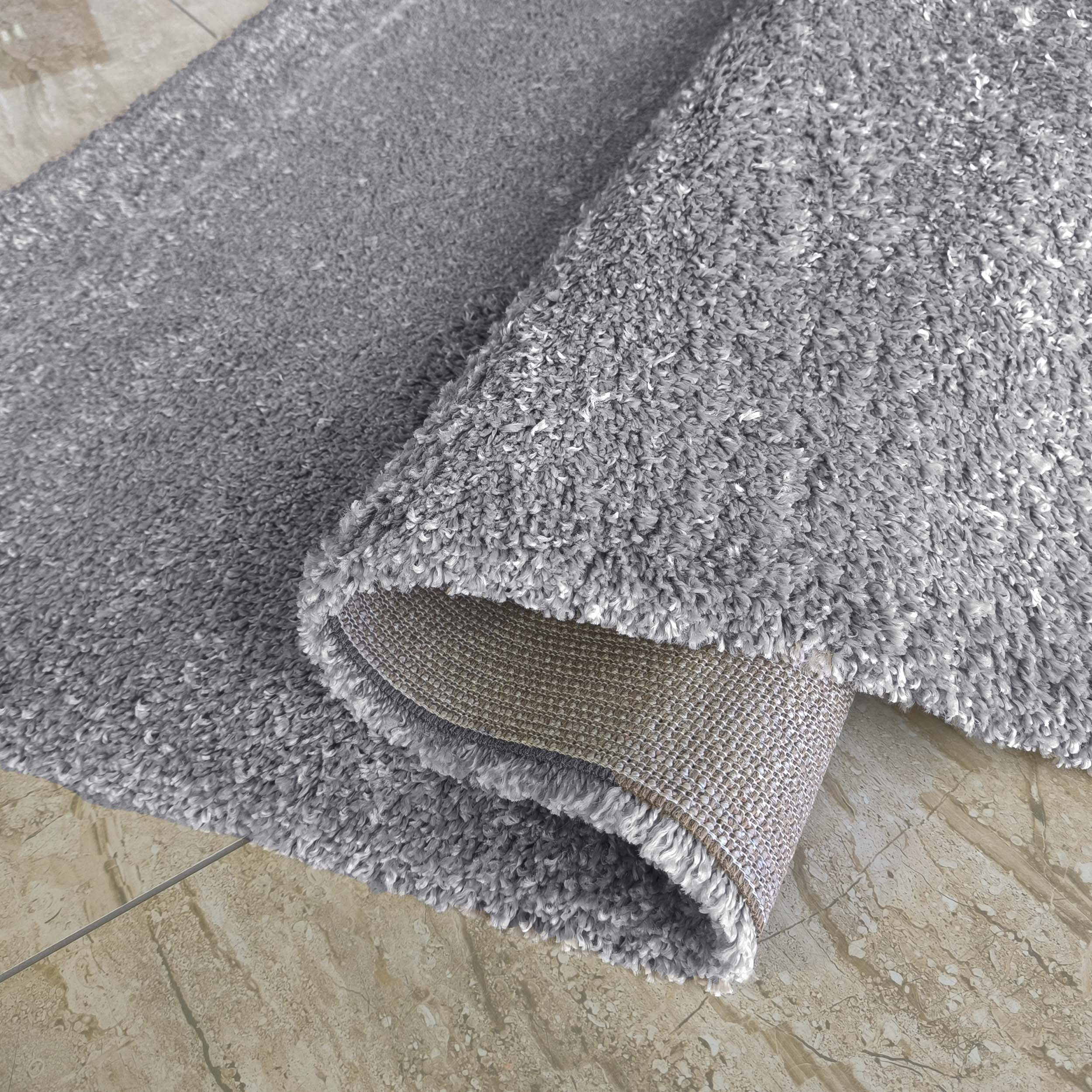 Dywan Nowoczesny Shaggy Santo - Szary Dywan Nowoczesny Shaggy Santo - Szary