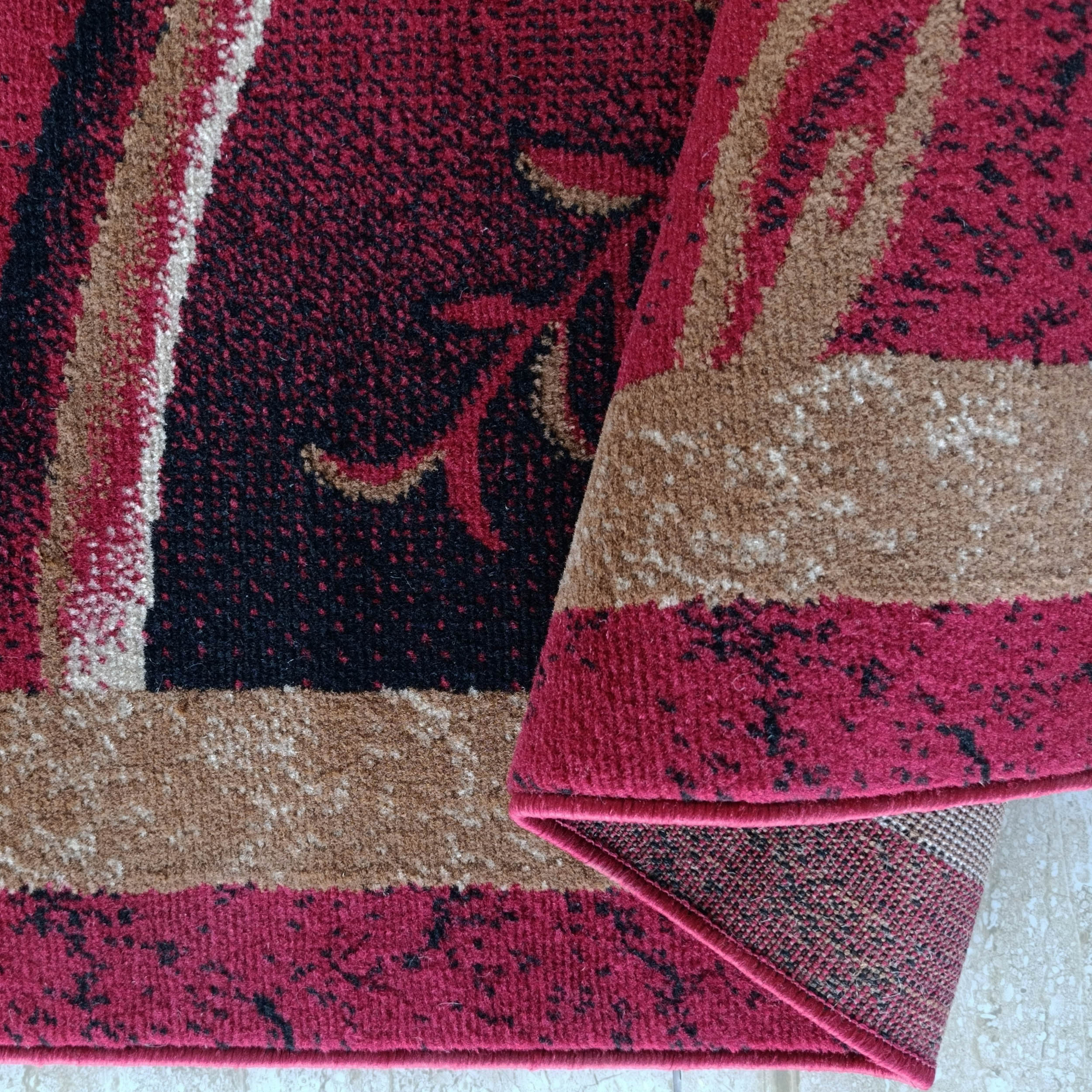 Dywan Klasyczny BCF Alfa 21 czerwony