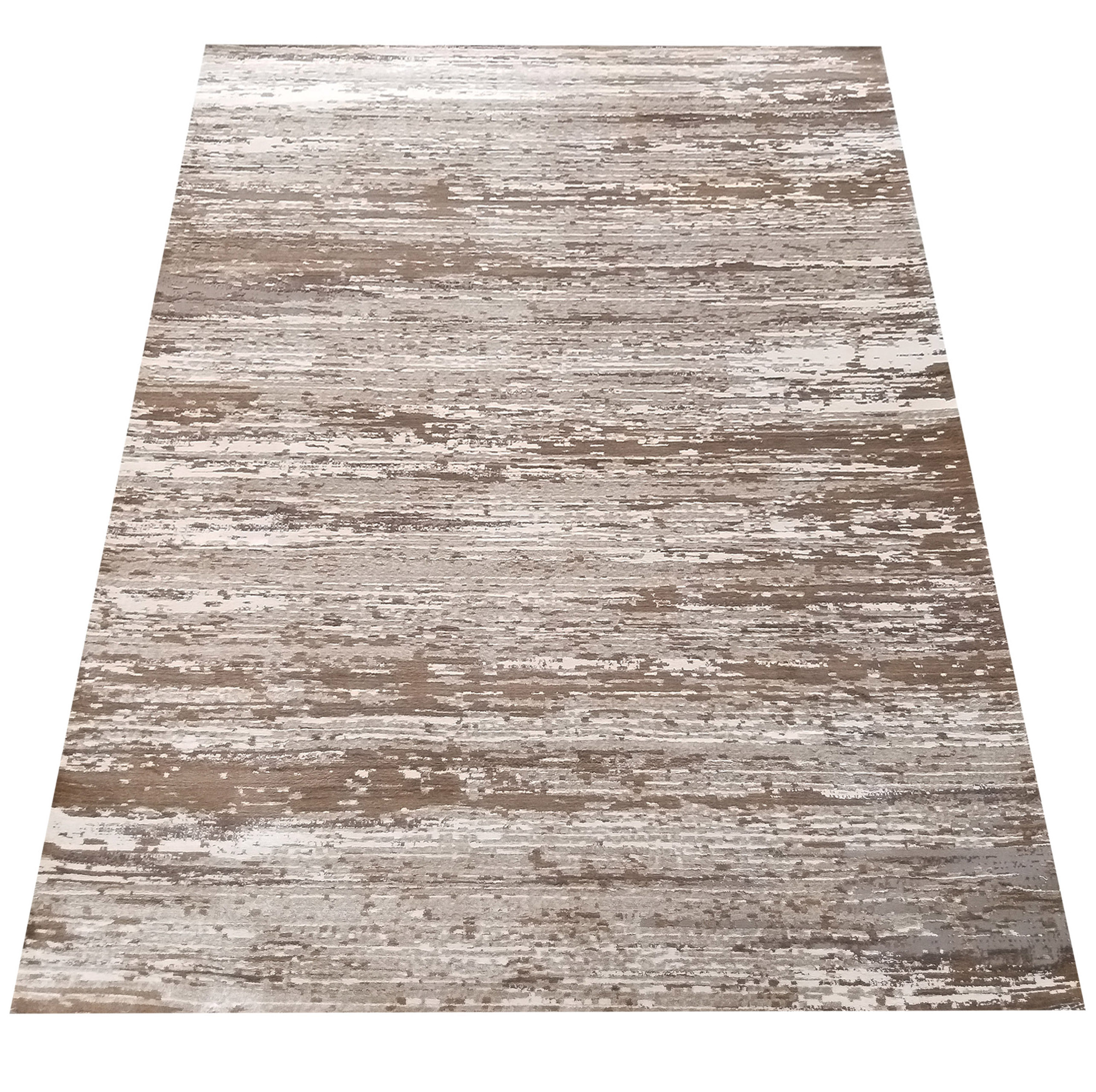 Dywan Nowoczesny Milas Shrink PRL 04A KK - Beżowo - Brązowy