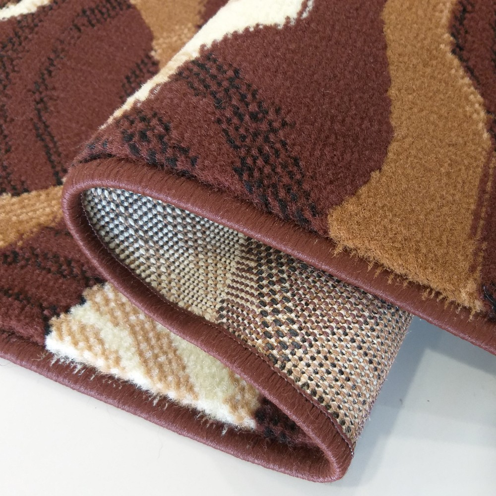 Dywan Klasyczny BCF Alfa 03N brązowy