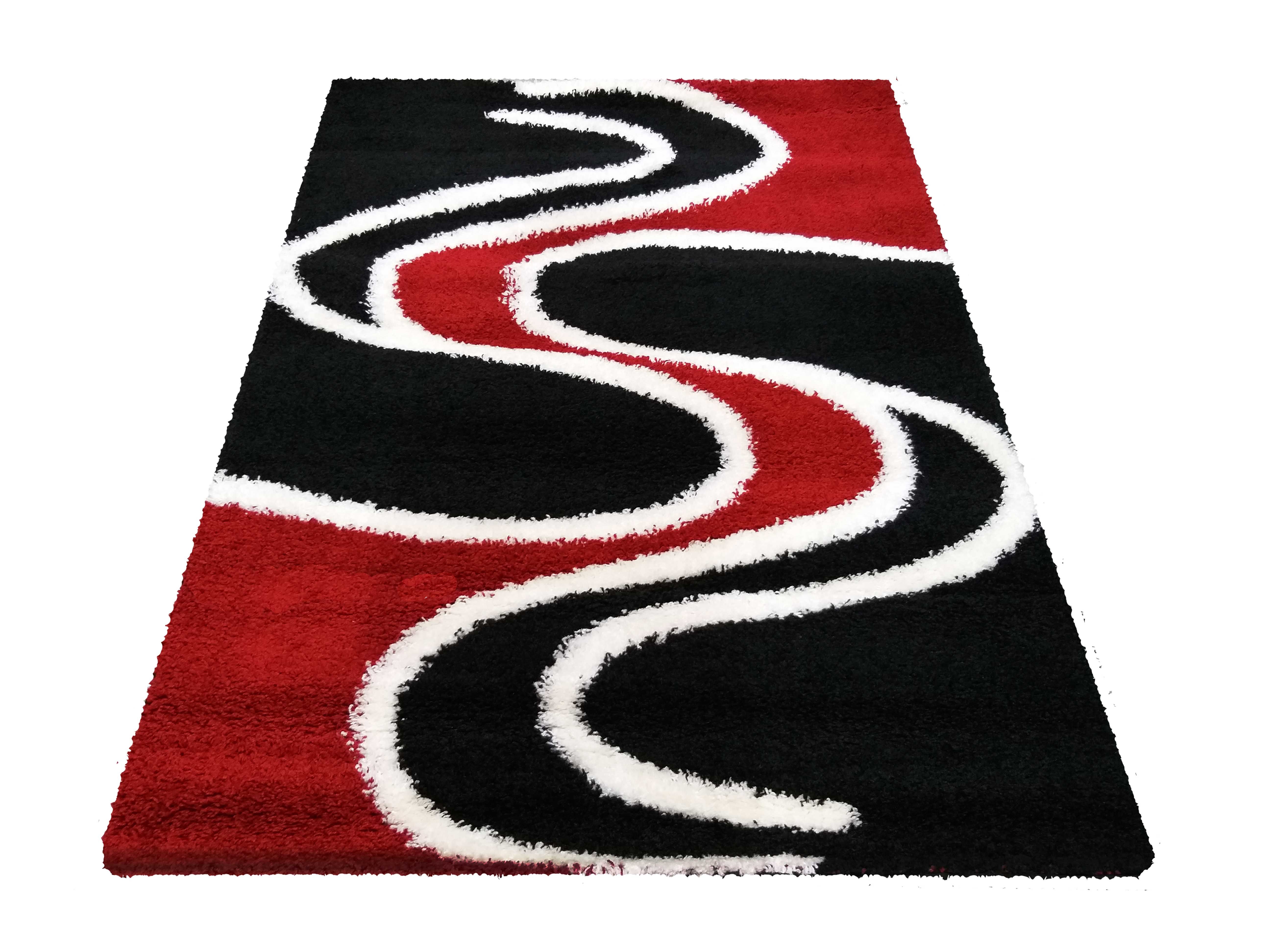 Dywan Nowoczesny Shaggy Long 00033A-RB - wielokolorowy