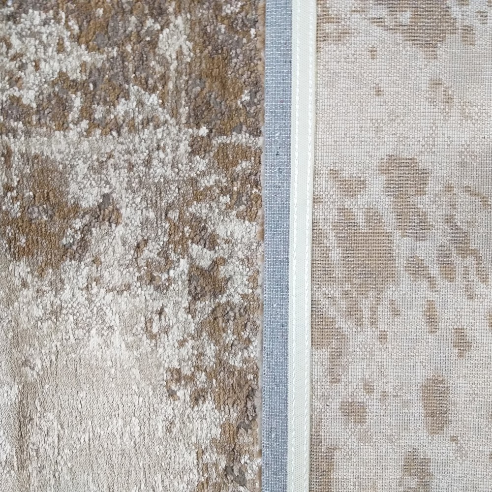 Dywan Nowoczesny Milas Shrink PRL 12D KA - Beżowo - Brązowy