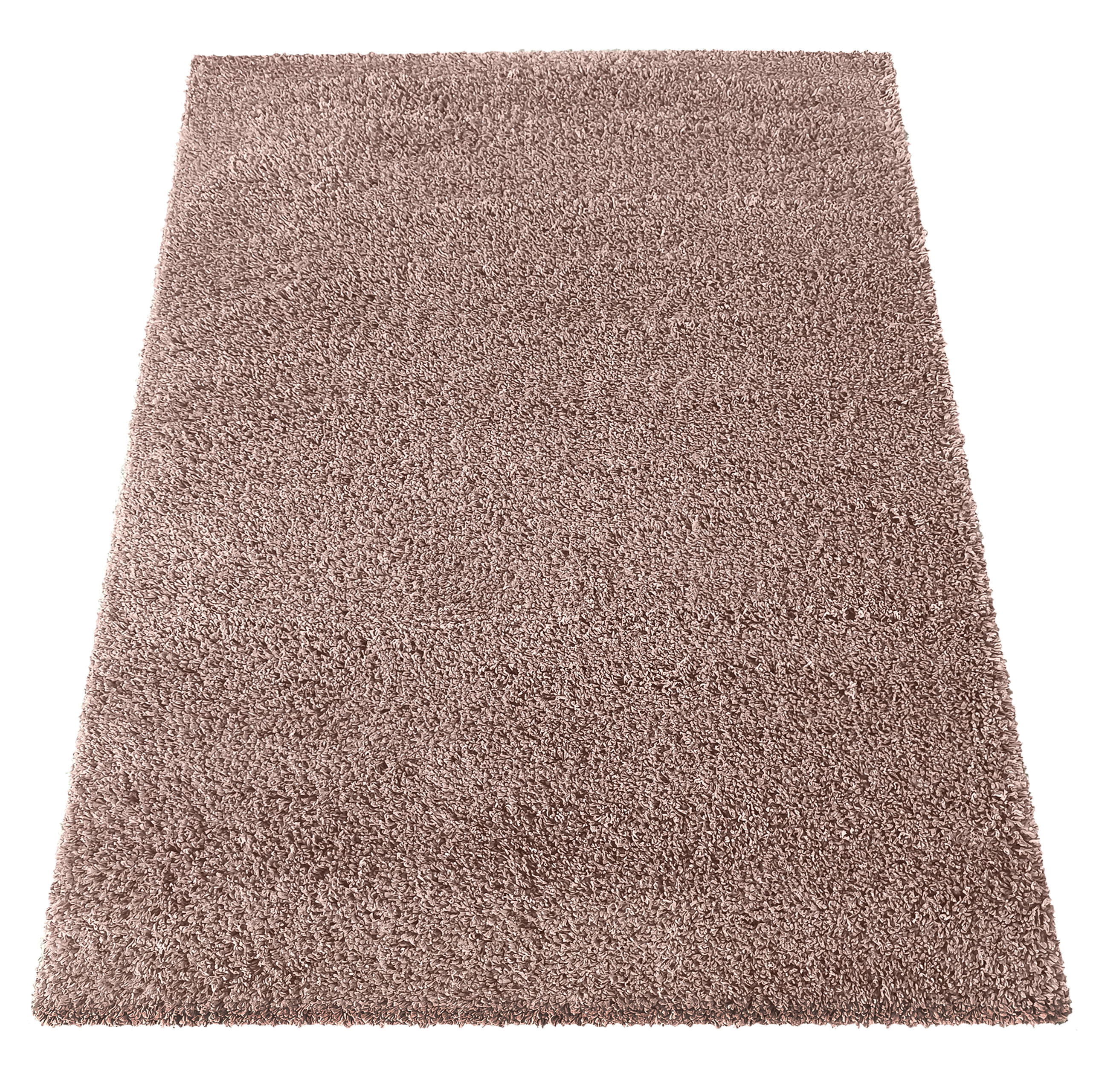 Dywan Nowoczesny Shaggy Santo - Różowy