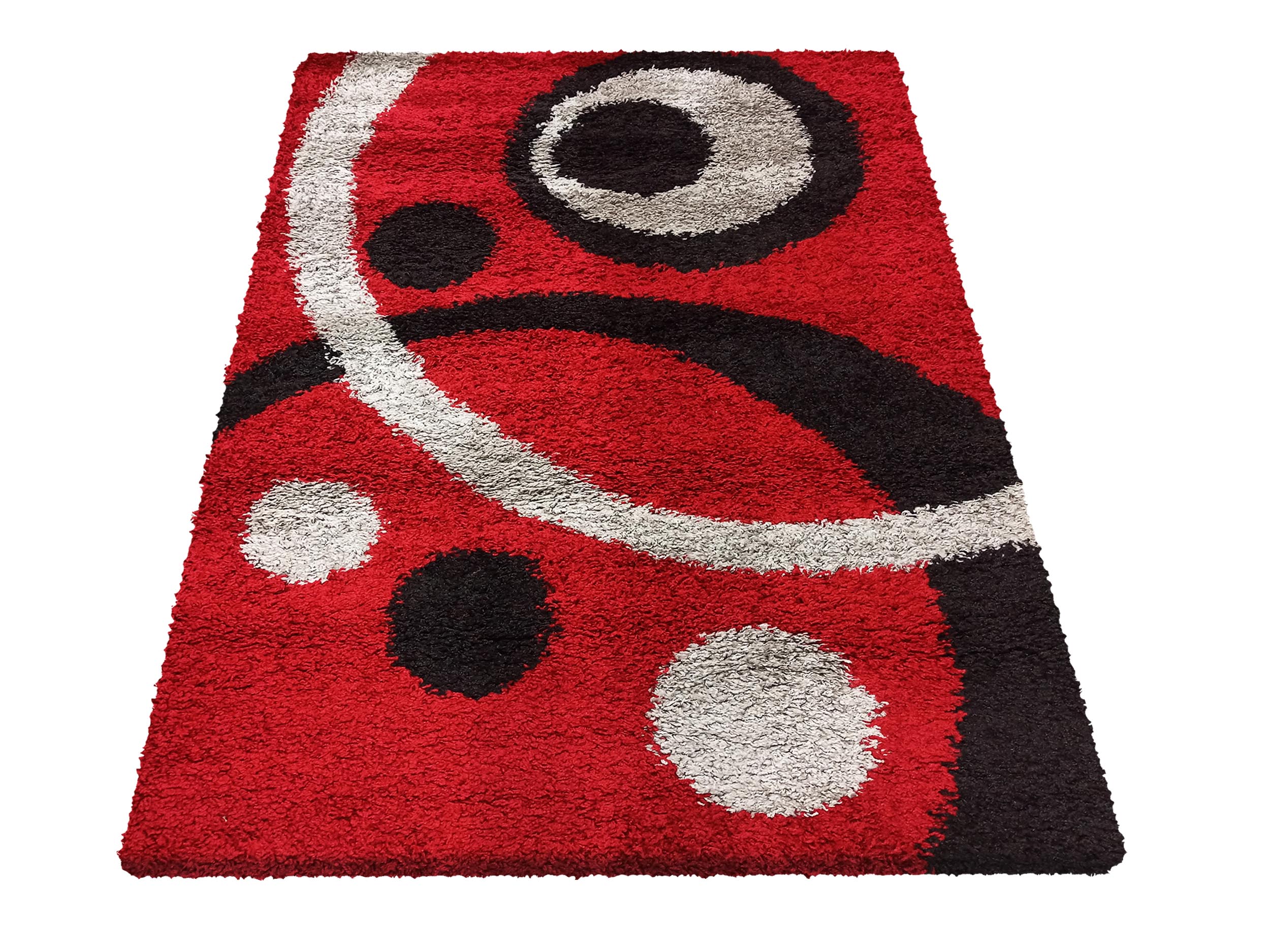 Dywan Nowoczesny Shaggy Long 00025A-GR - wielokolorowy