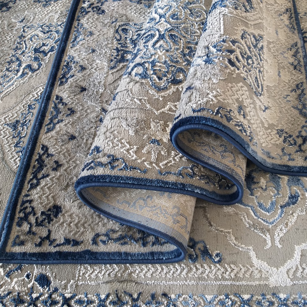Dywan Ekskluzywny Angora 02 - Szaro - Niebieski Dywan Ekskluzywny Angora 02 - Szaro - Niebieski