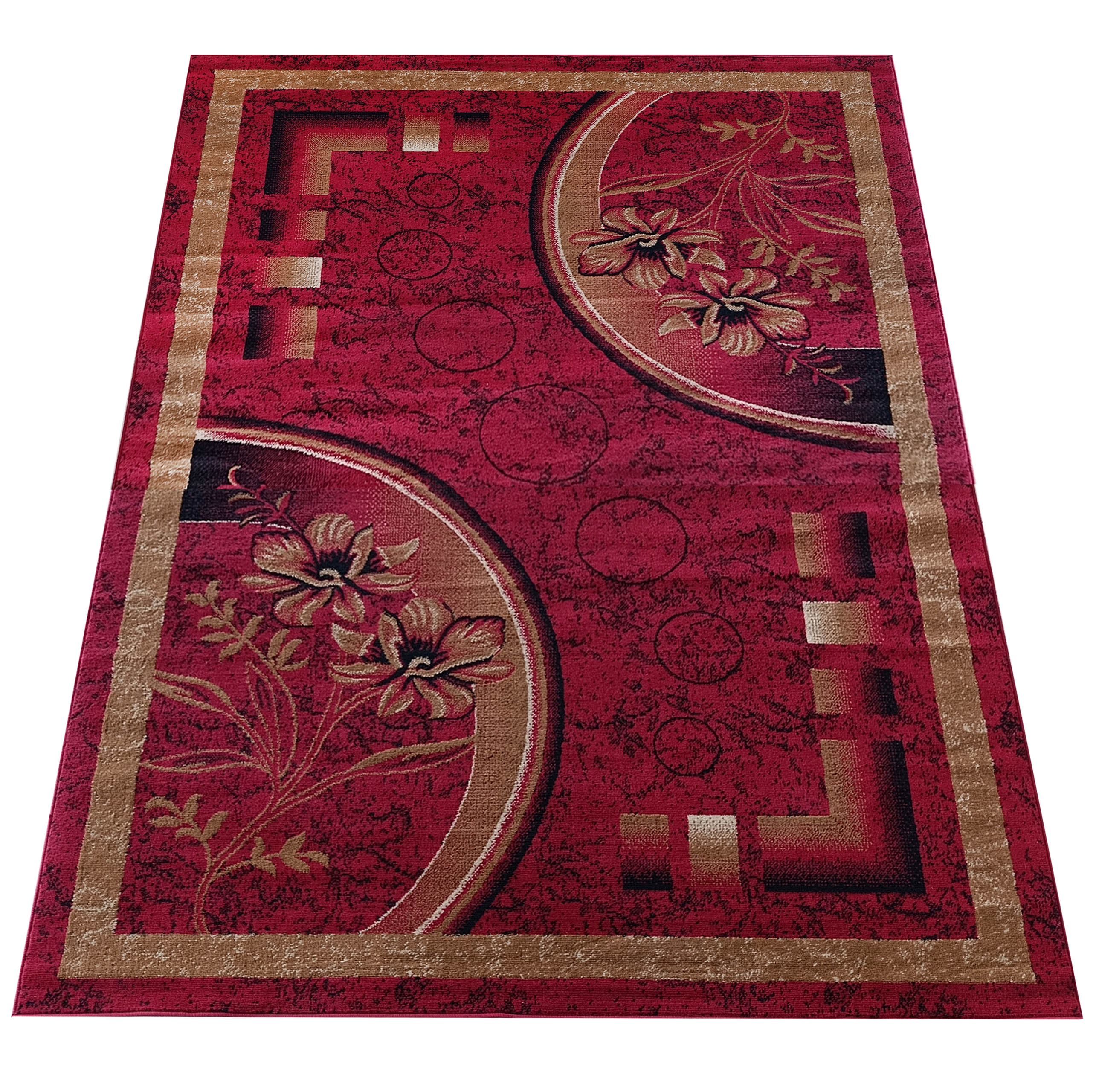 Dywan Klasyczny BCF Alfa 21 czerwony