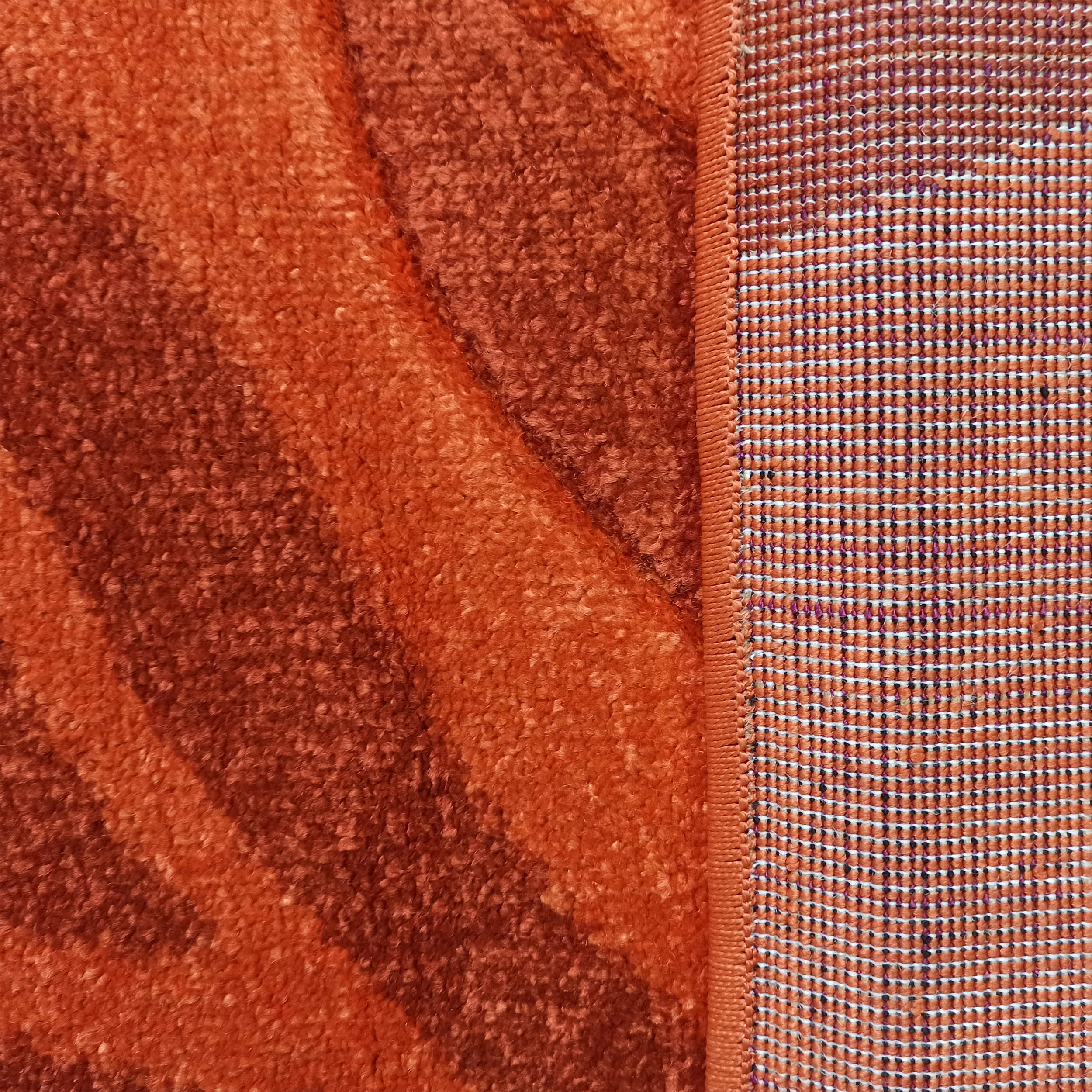 Dywan nowoczesny Fantazja PŁOMYK - TER - pomarańczowy