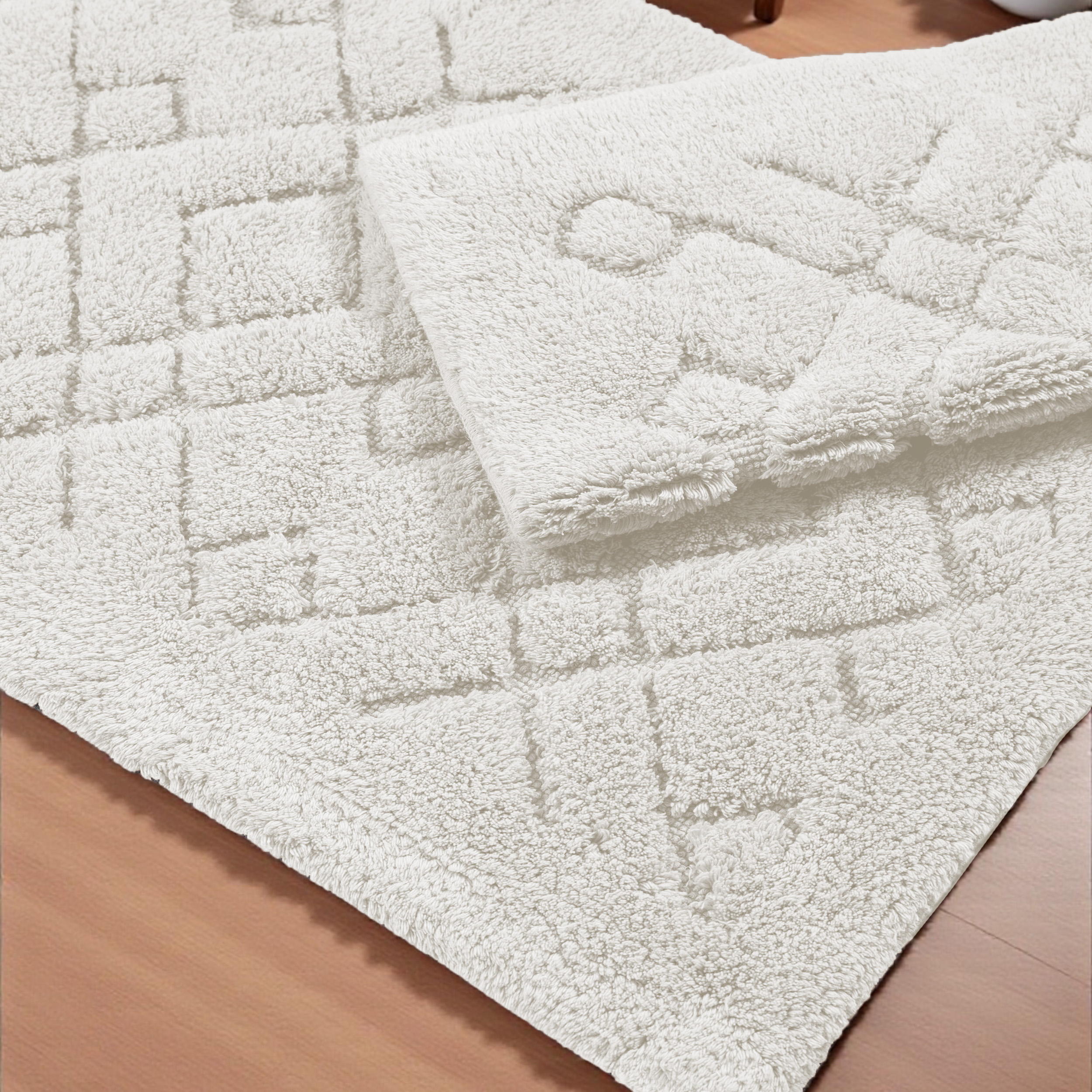 Komplet Dywaników Łazienkowych Boston 12 - Kremowy