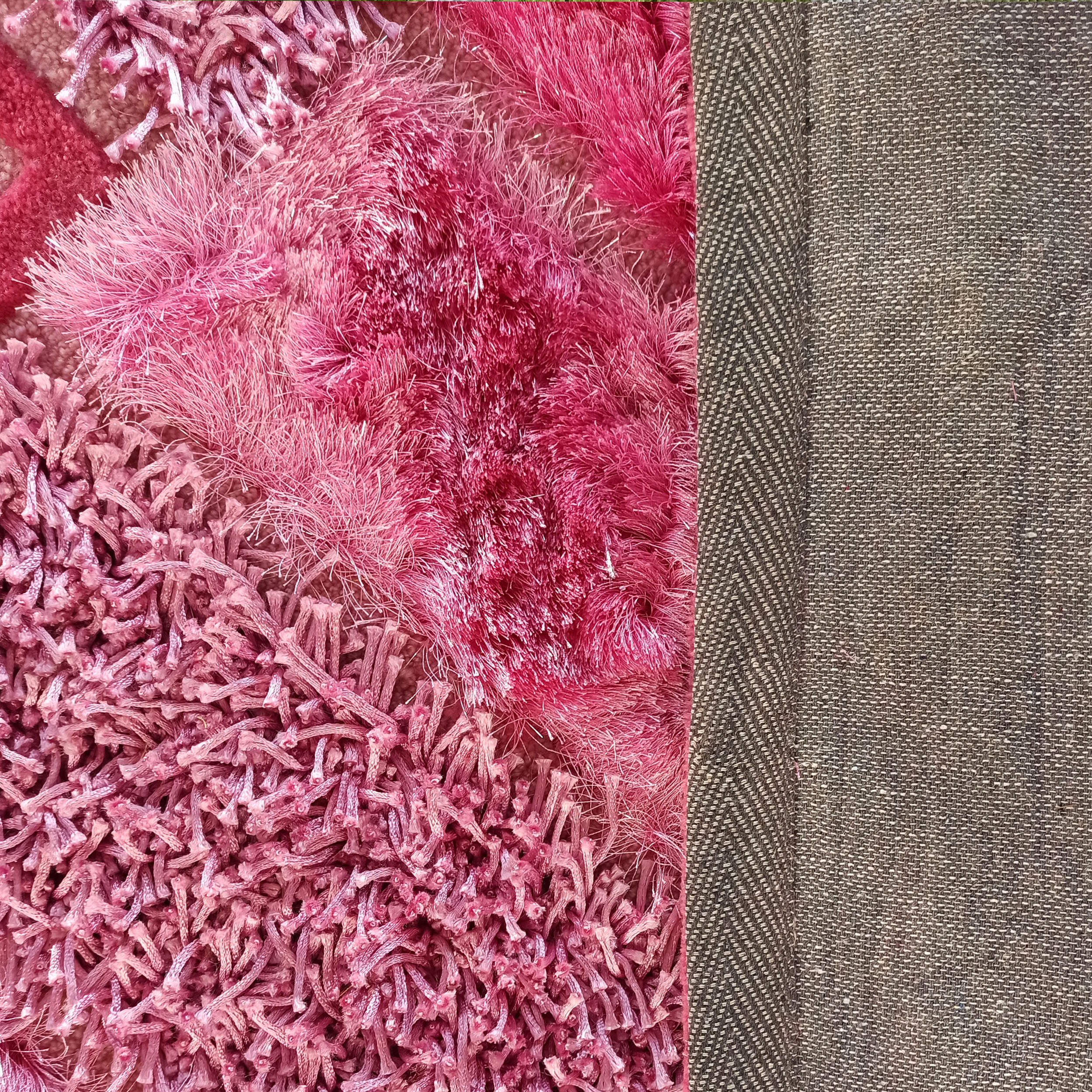 Dywan Nowoczesny Ovo Typu Shaggy 1011 Fioletowy Dywan Nowoczesny Ovo Typu Shaggy 1011 Fioletowy