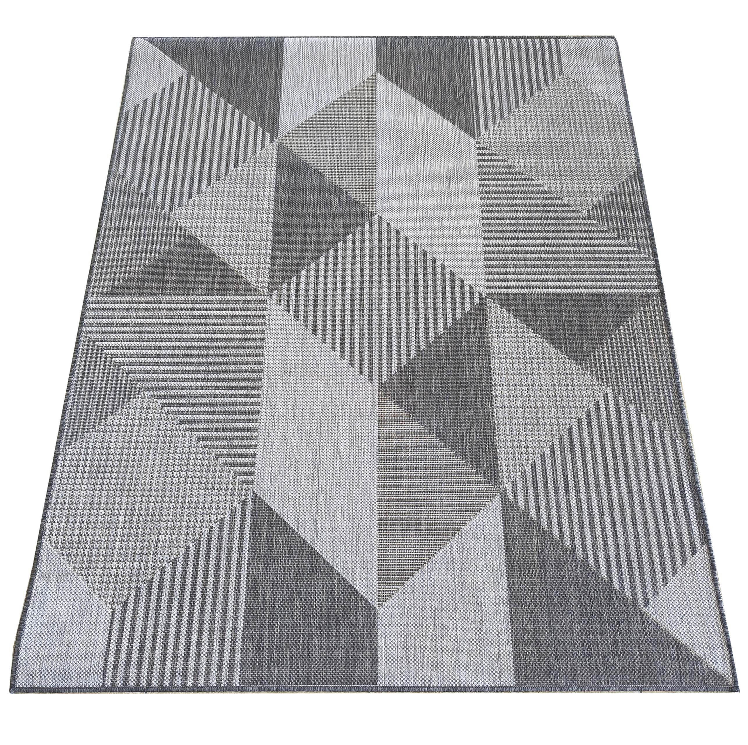 Dywan Sznurkowy OUTDOOR ZARA 16 Szary