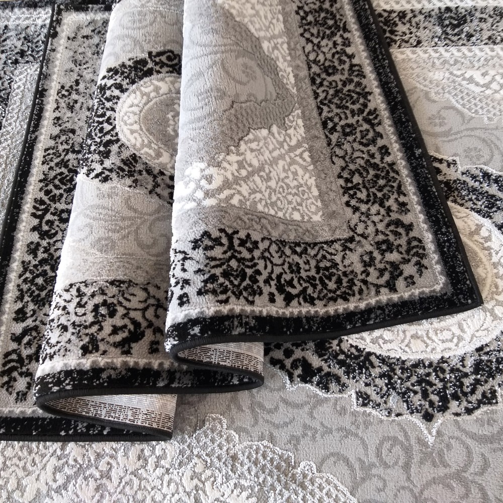 Dywan Ekskluzywny Angora 01 - Szaro - Czarny Dywan Ekskluzywny Angora 01 - Szaro - Czarny
