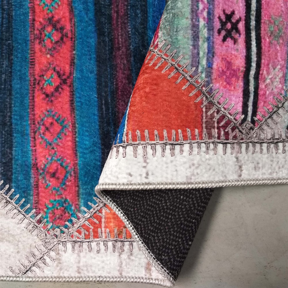 Dywan Nowoczesny Wielokolorowy Safir 500 - Patchwork Dywan Nowoczesny Wielokolorowy Safir 500 - Patchwork