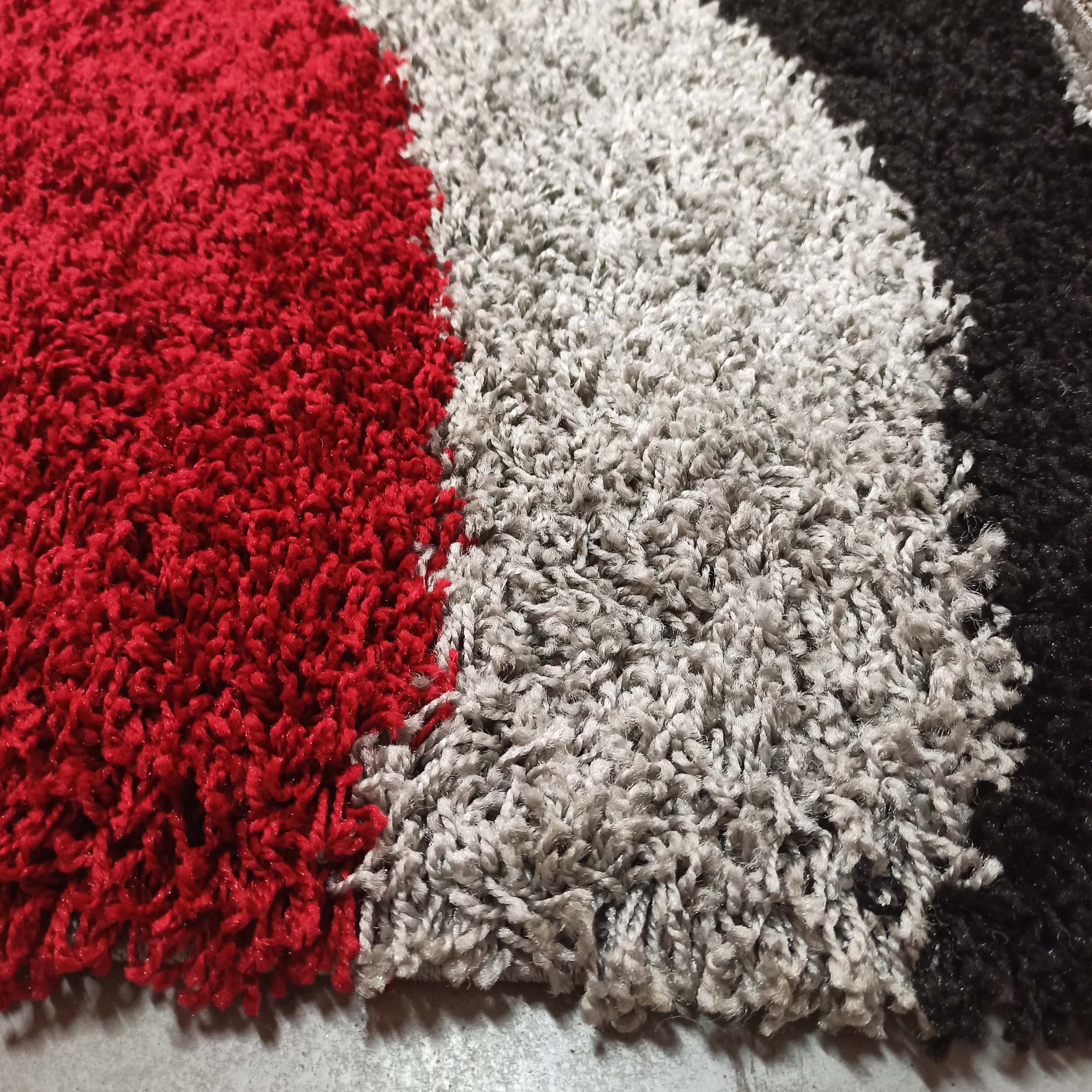 Dywan Nowoczesny Shaggy Long 00033A-BR - wielokolorowy Dywan Nowoczesny Shaggy Long 00033A-BR - wielokolorowy