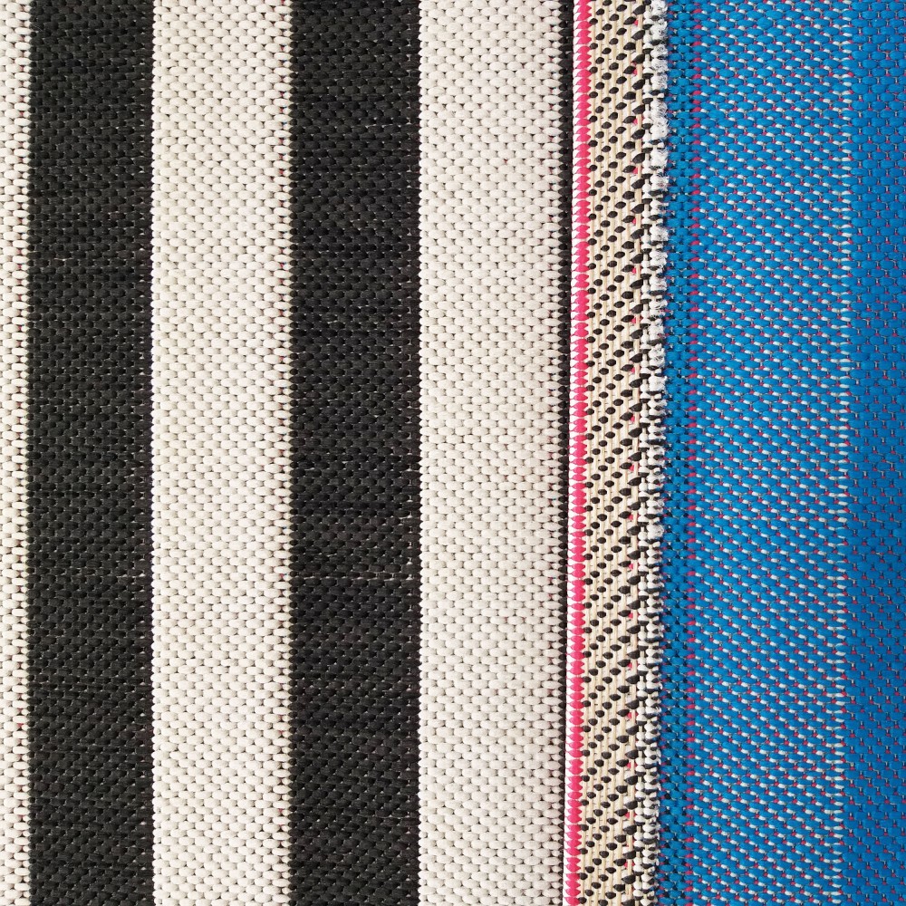 Dywan Nowoczesny Sznurkowy OUTDOOR Patio 34 - Czarno - Biały