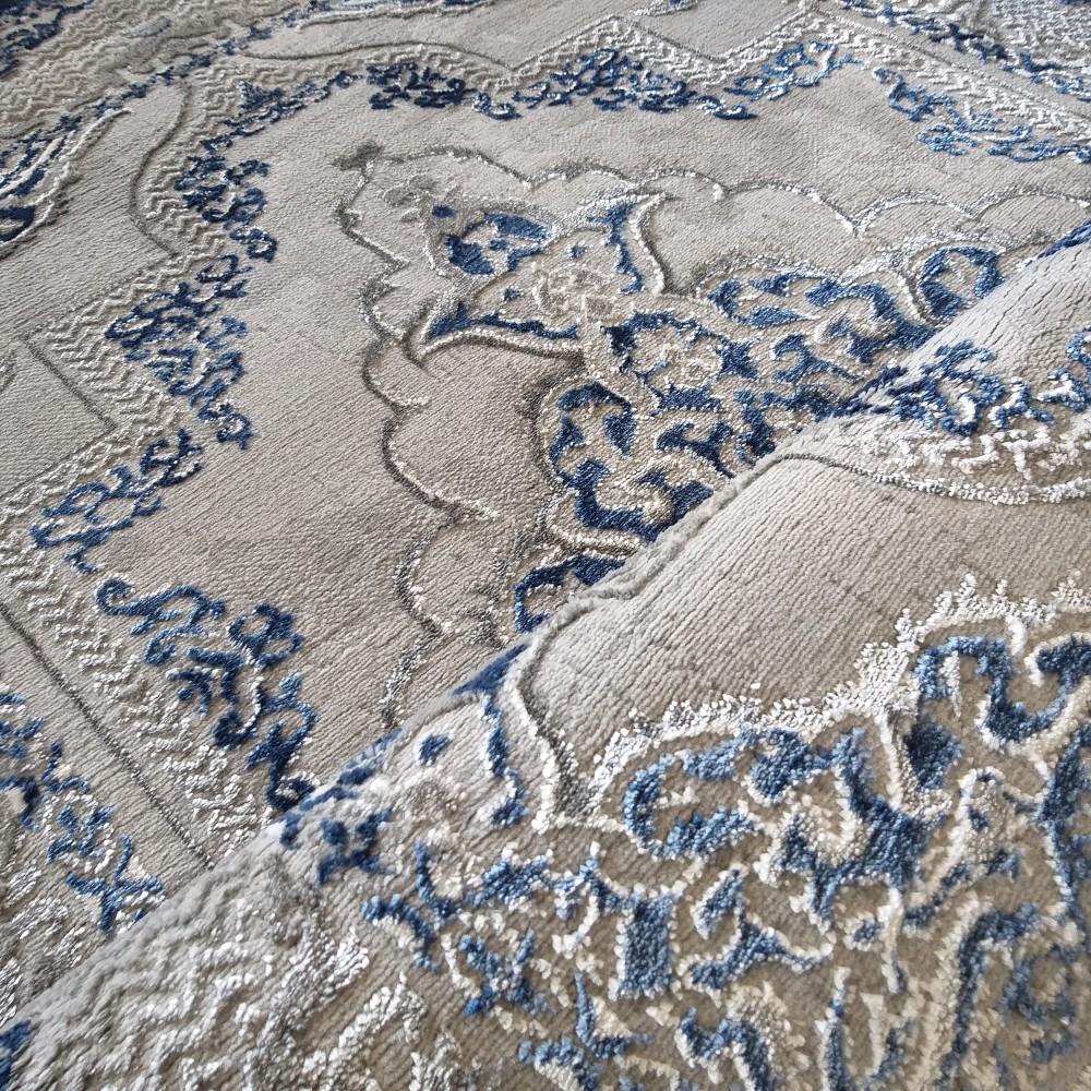 Dywan Ekskluzywny Angora 02 - Szaro - Niebieski Dywan Ekskluzywny Angora 02 - Szaro - Niebieski