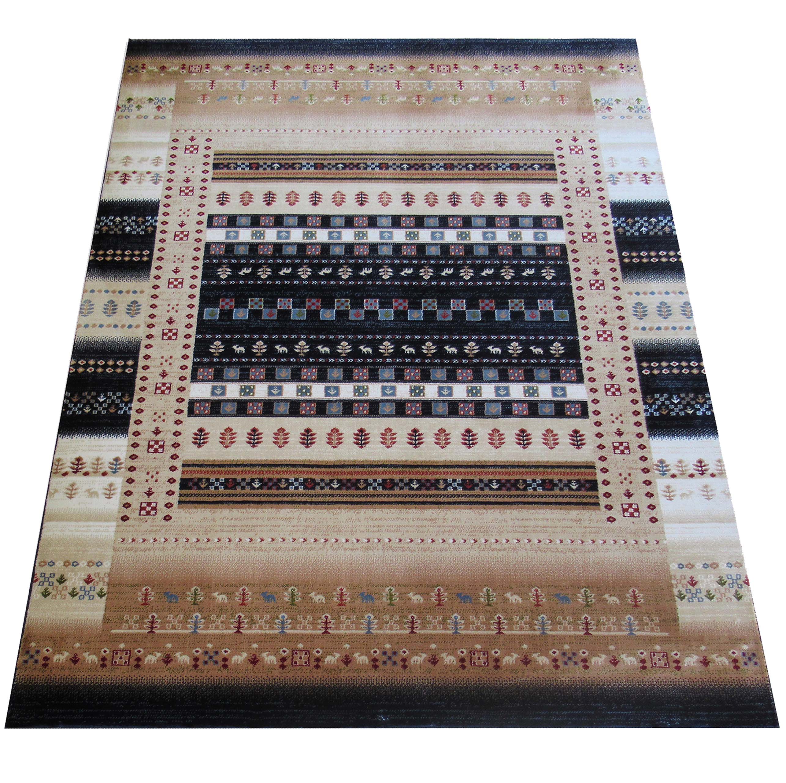 Dywan Gabbeh 02 nowoczesny niebieski