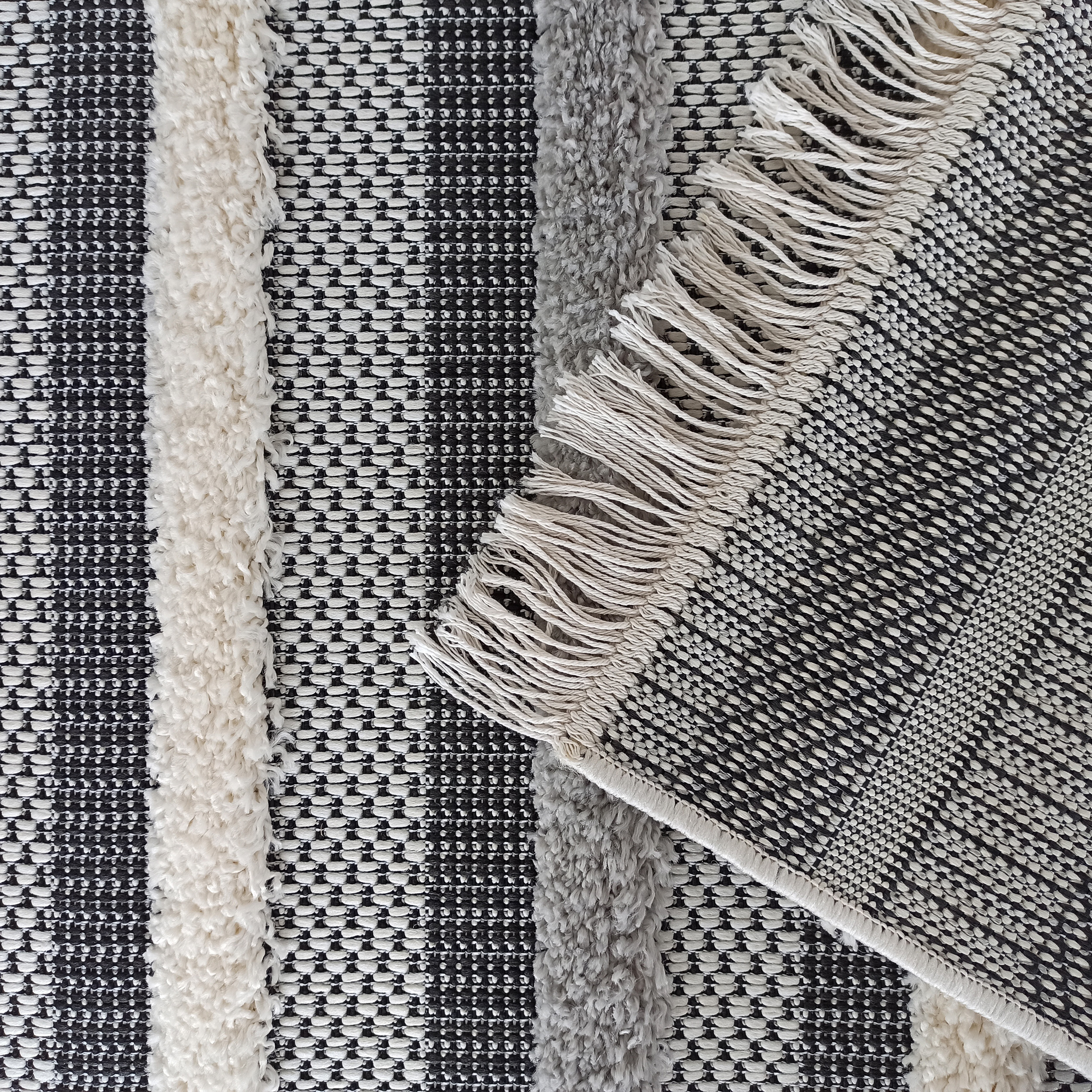 Dywan Sznurkowy OUTDOOR DELI 03 Szary Dywan Sznurkowy OUTDOOR DELI 03 Szary